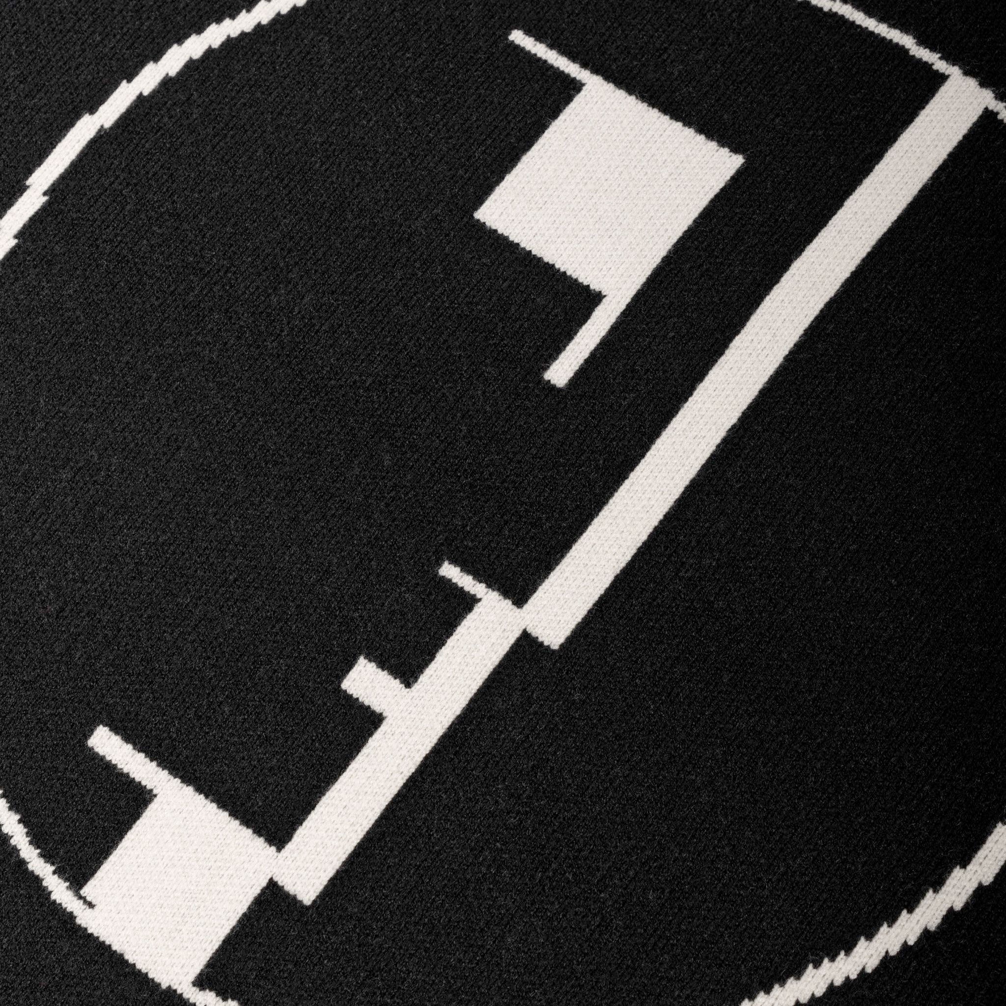 Welcome x Bauhaus - Emblem Knit Sweater - Black