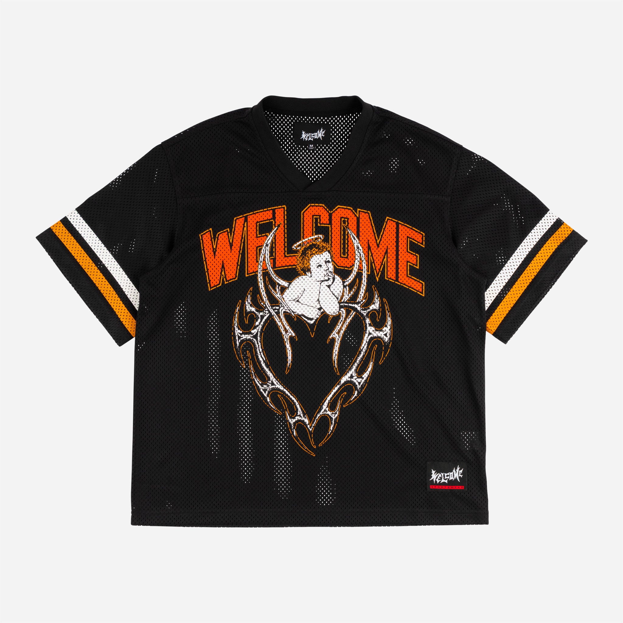Welcome - Cupid Football Jersey - Black