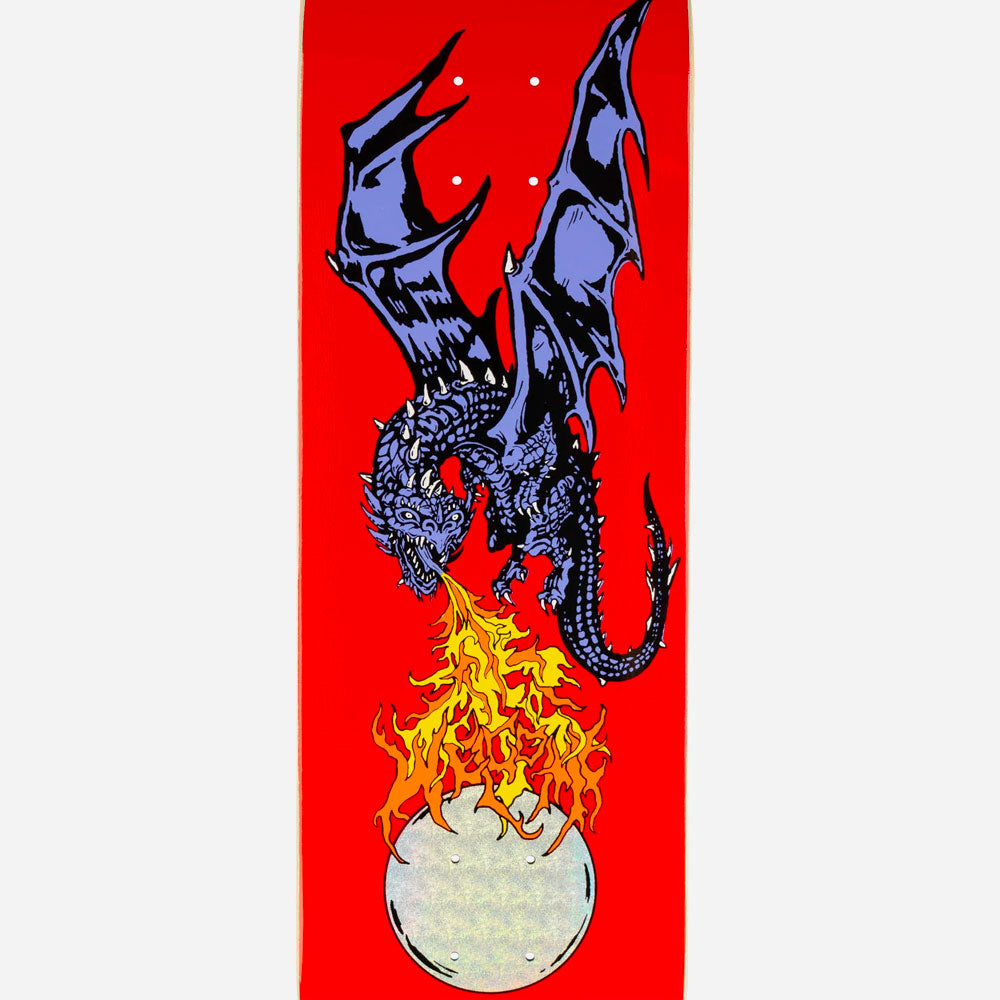 WELCOME SKATEBOARDS - FIREBREATHER ON POPSICLE - Red Prism Foil