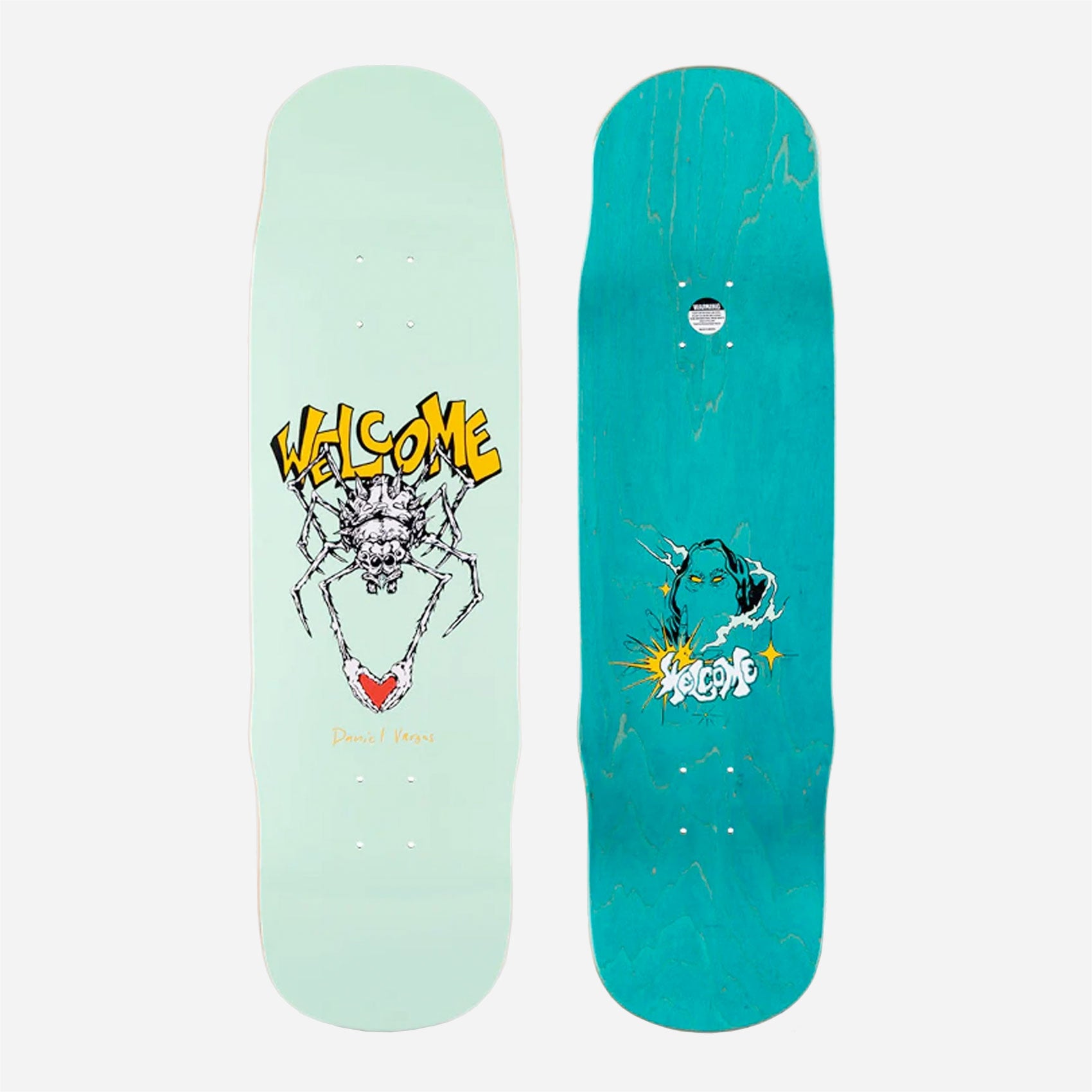 Welcome - Spidey Daniel Vargas Pro Model Effigy - Teal