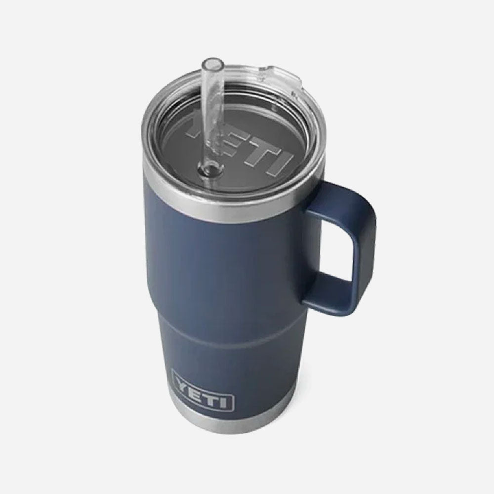 YETI - MUG RAMBLER 25 oz (710 ml) AVEC COUVERCLE A PAILLE - Navy