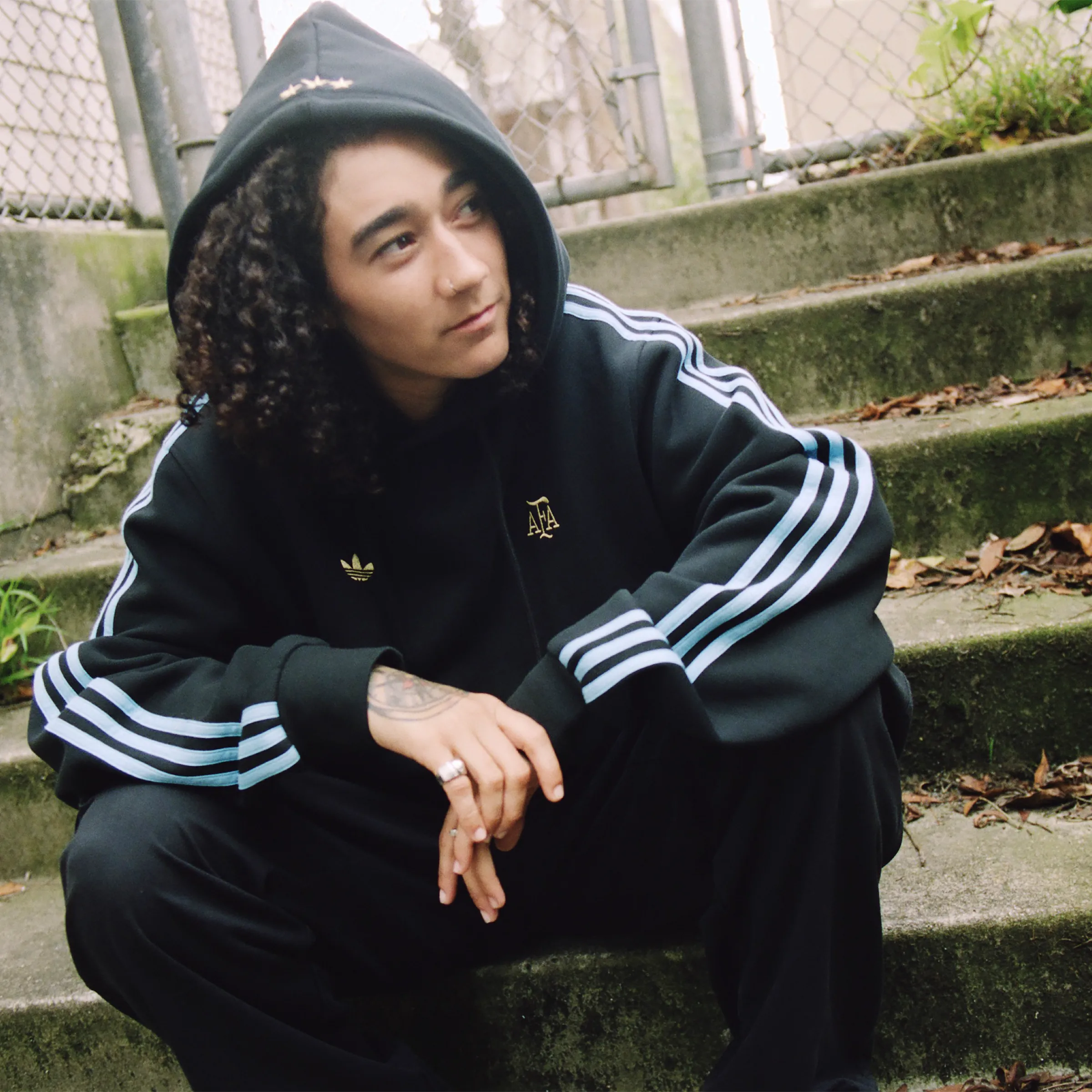 Sweat à Capuche Adidas Skateboarding x Thrasher x AFA