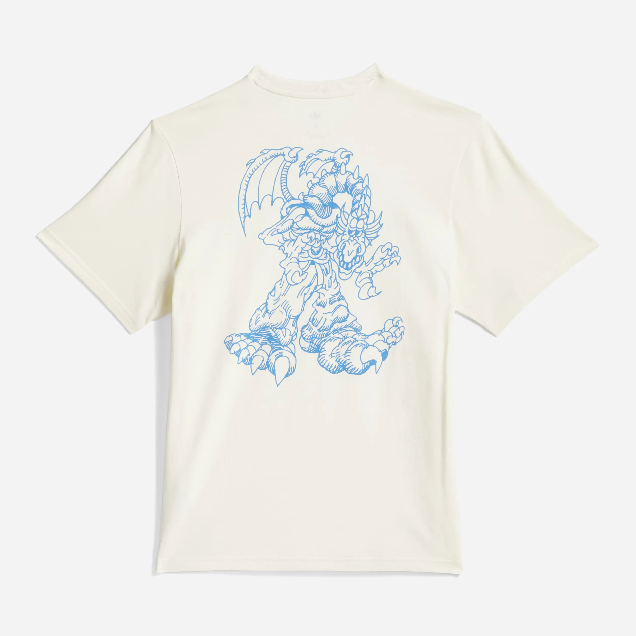 Adidas Skateboarding x Kogancult - Dragon Tee Cream White