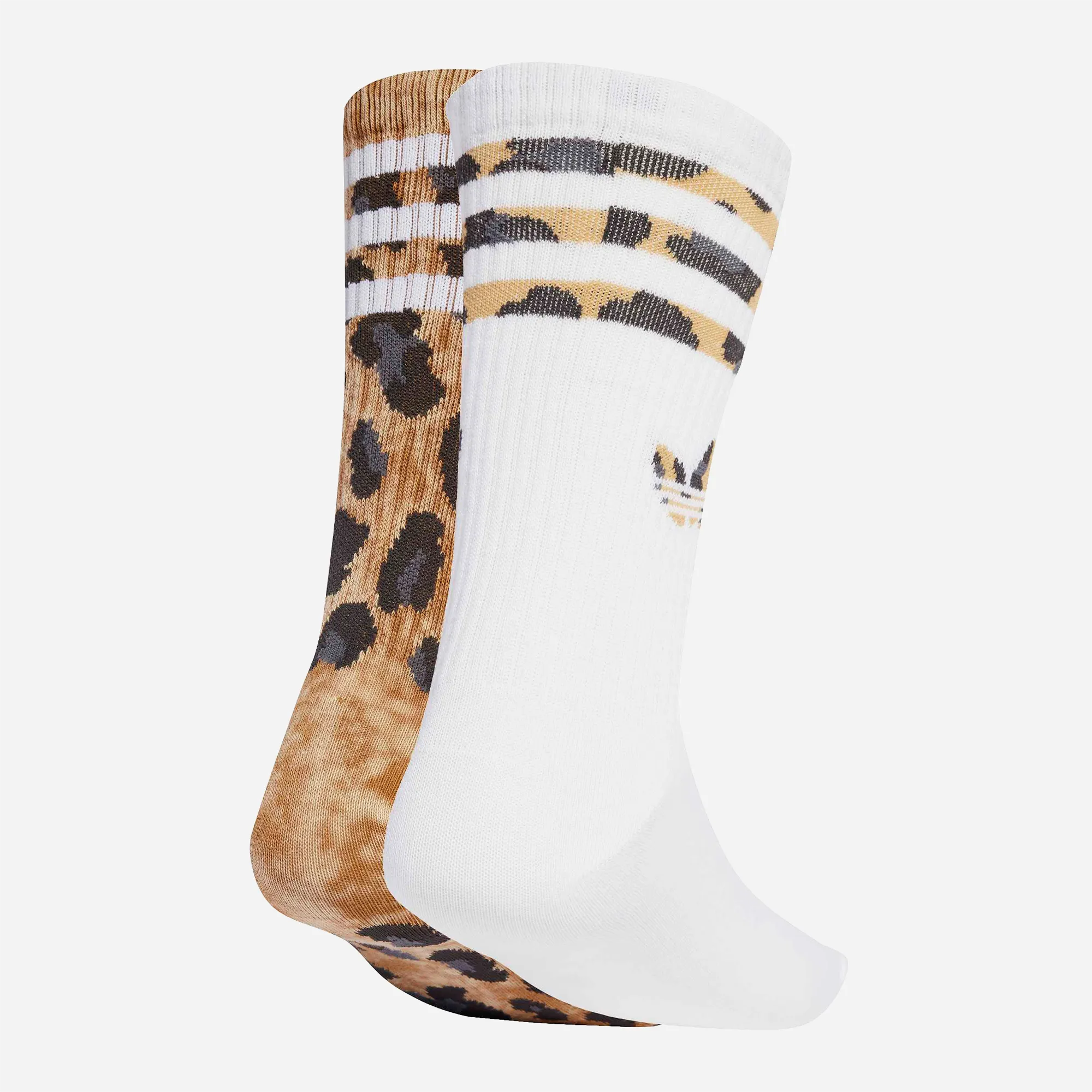Adidas Originals Leopard Bronze Crew Socks 2-Pack