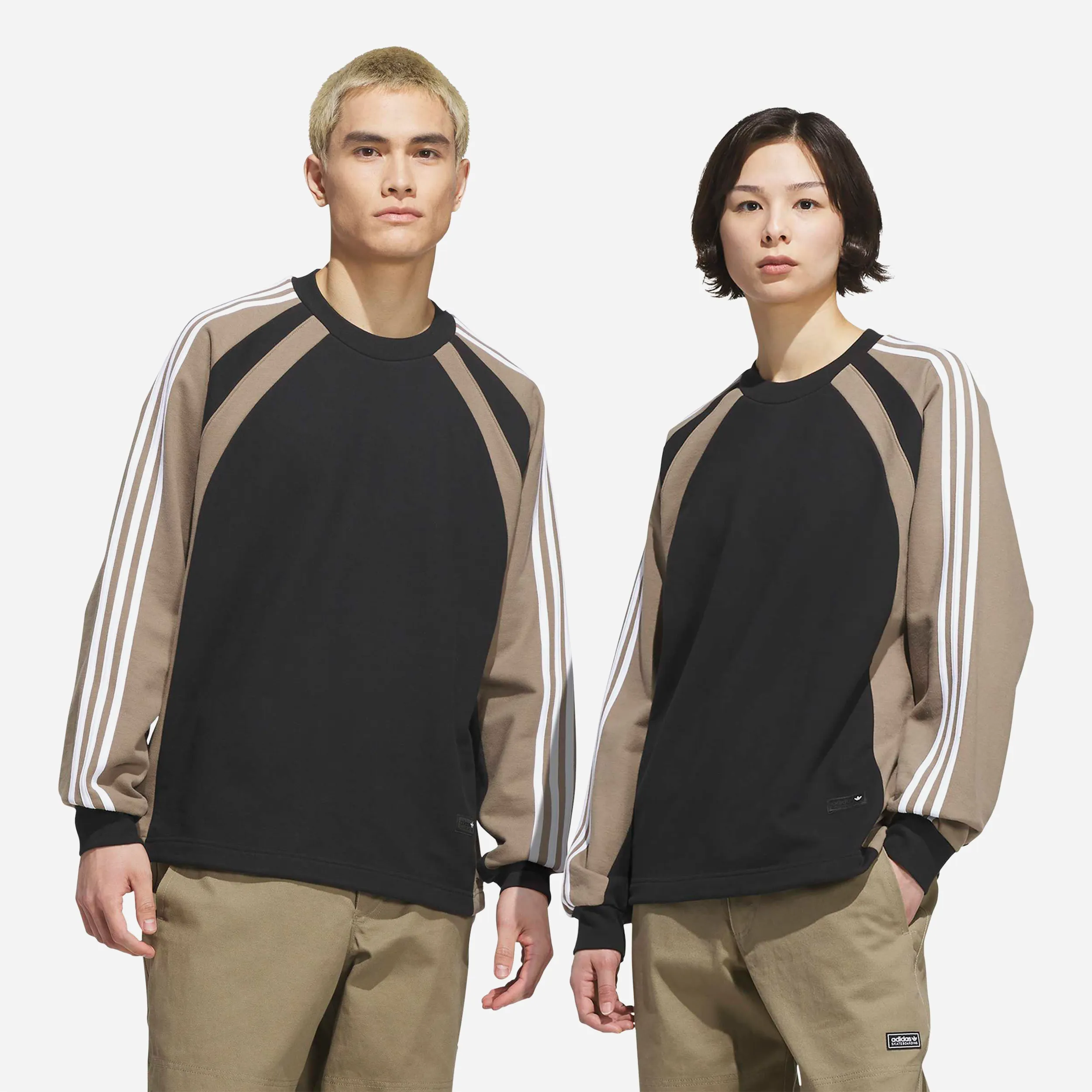 Adidas Skateboarding FS Crewneck Black Khaki