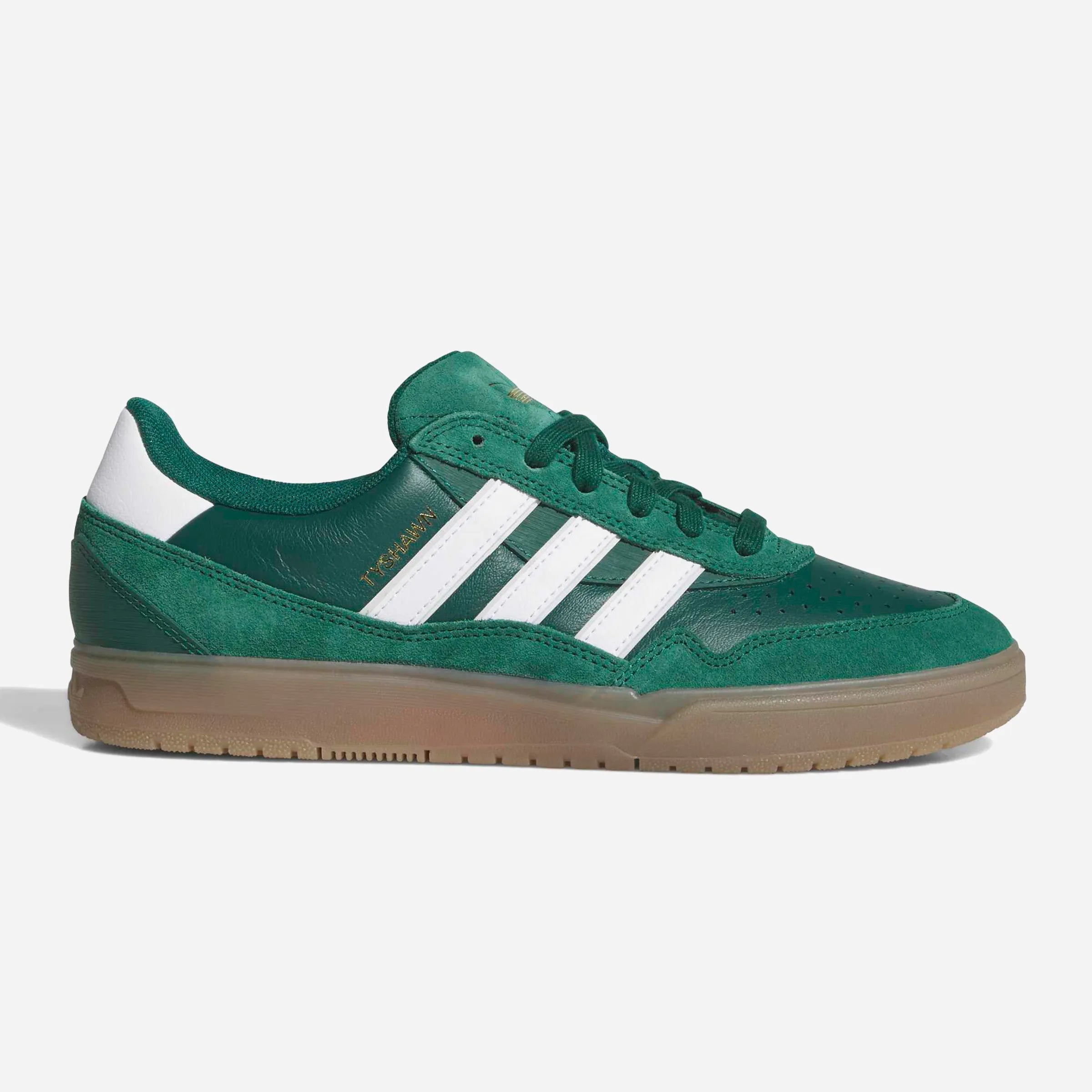 Adidas Skateboarding Tyshawn II Collegiate Green White gum