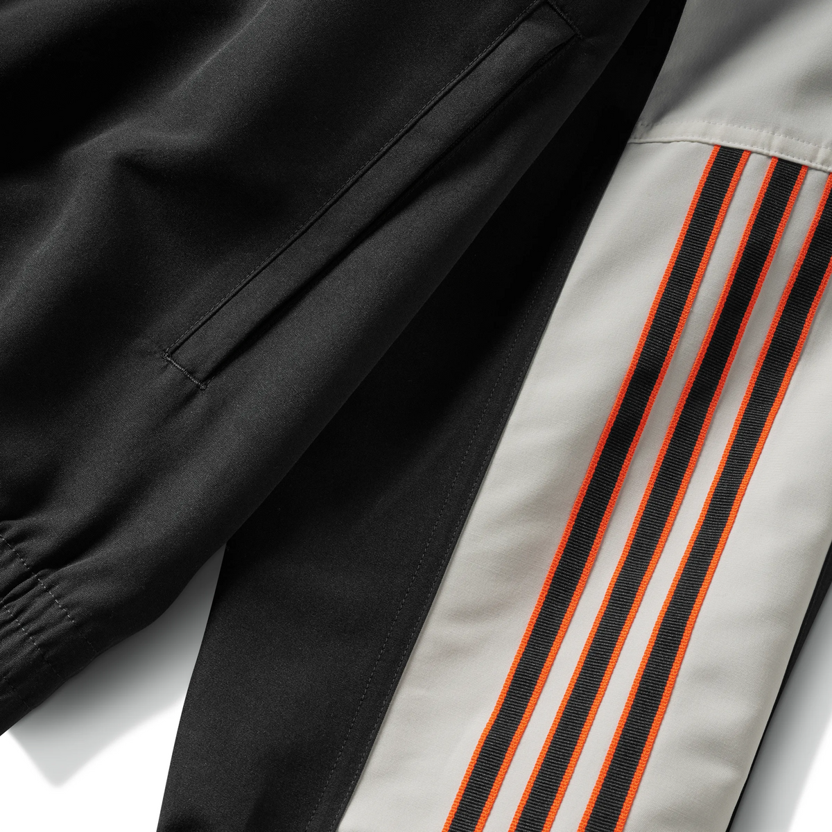 Veste de Survêtement Adidas Skateboarding x Welcome Gatsele Noir et Blanc