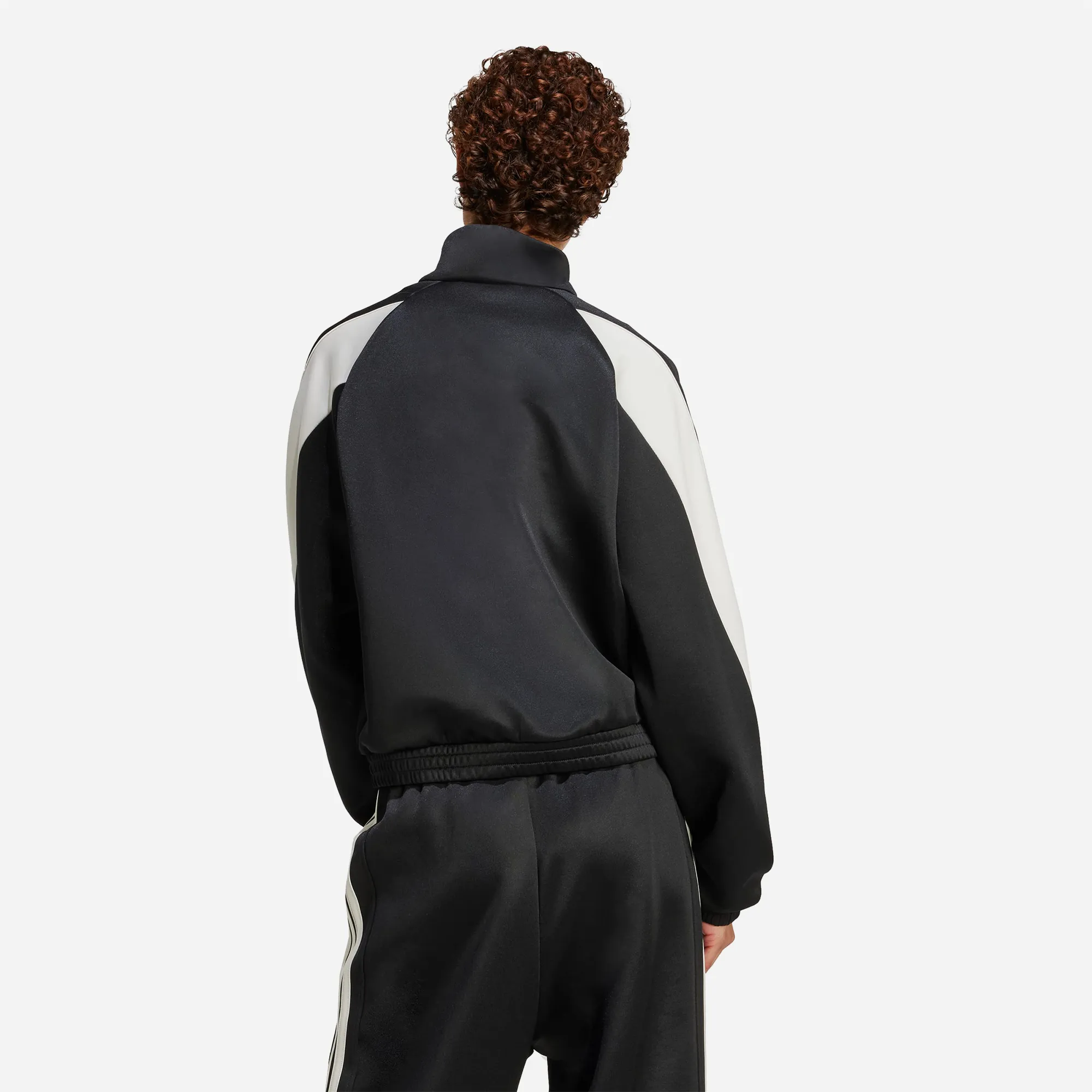 Veste Adidas Stadium Track Top Femme Noir Blanc Casse