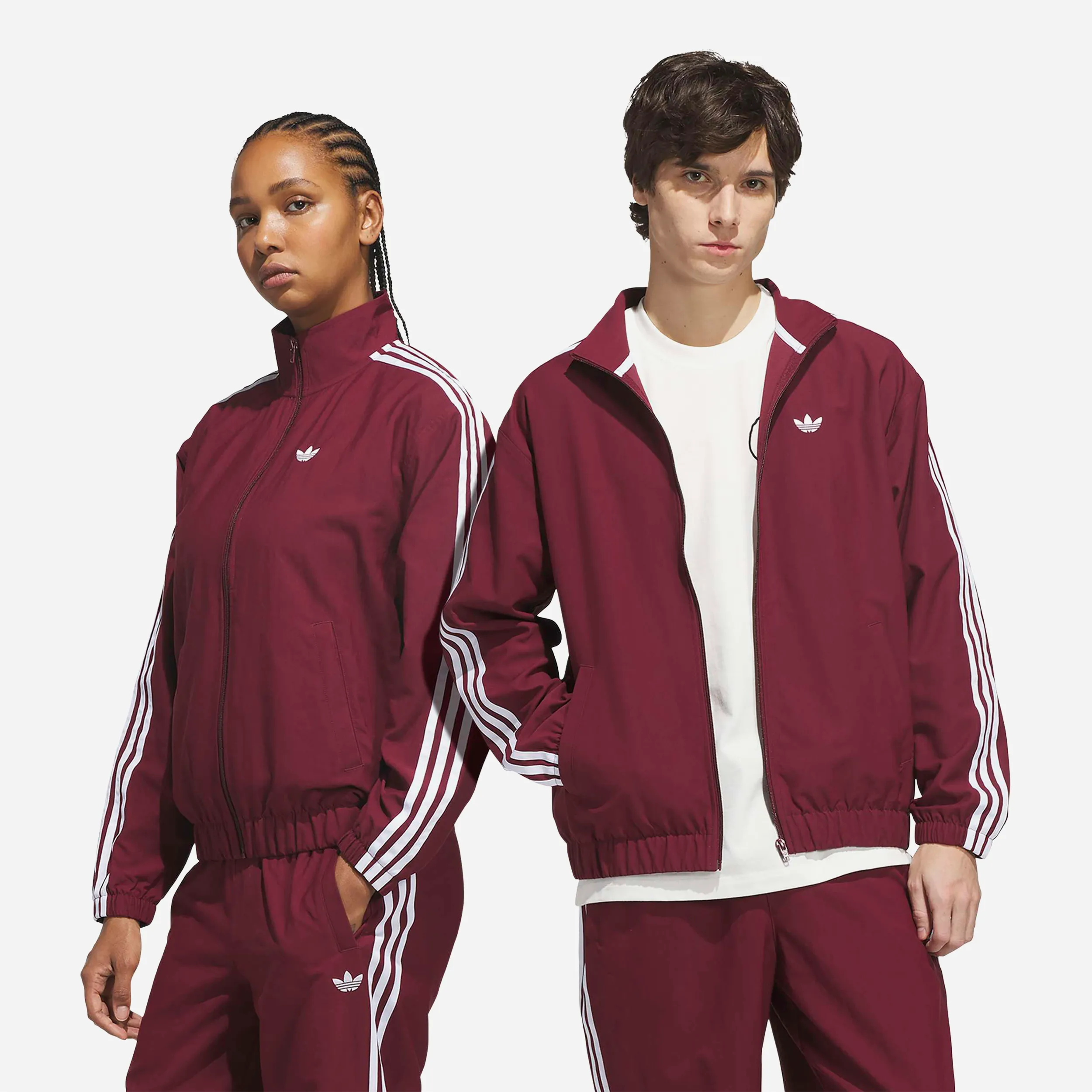 Veste de survêtement Adidas Superfire Shadow Red White