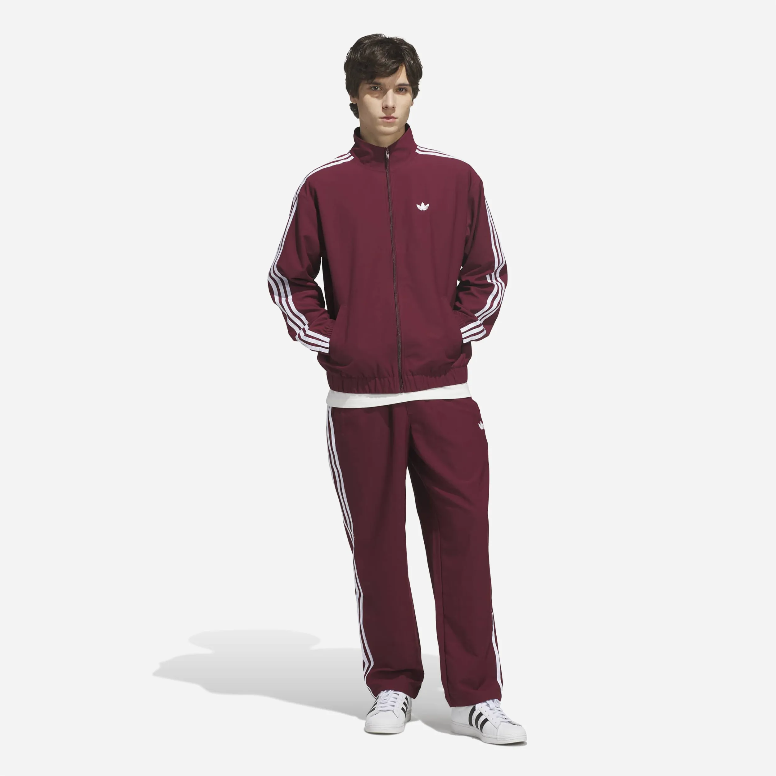 Veste de survêtement Adidas Superfire Shadow Red White