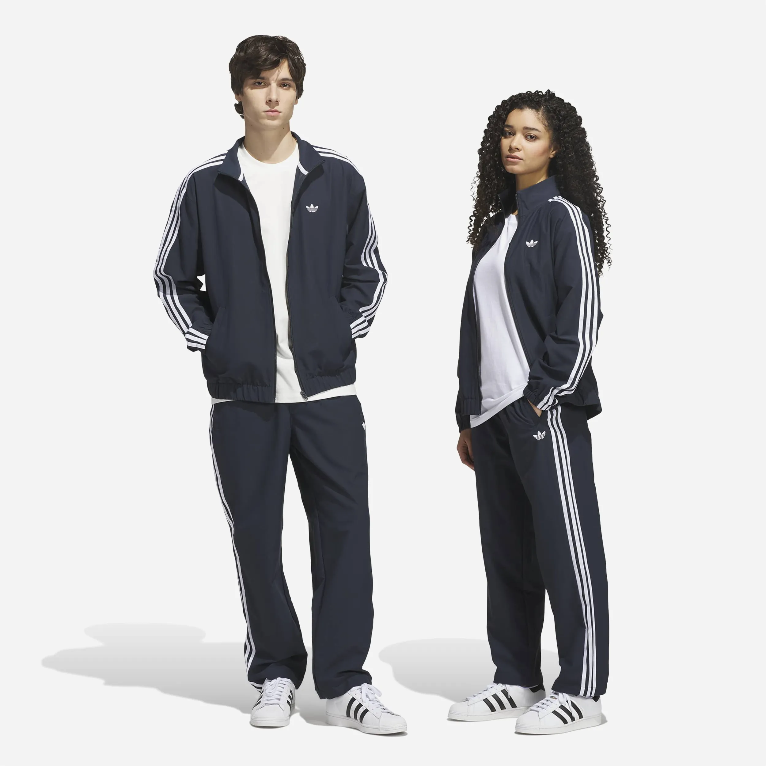 Pantalon de survêtement Adidas Superfire Aurora Ink White