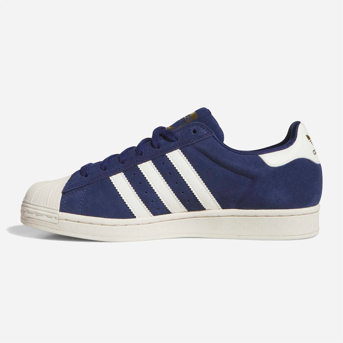 Chaussures Adidas Superstar Adv Dark Blue Chalk White Gold Metallic