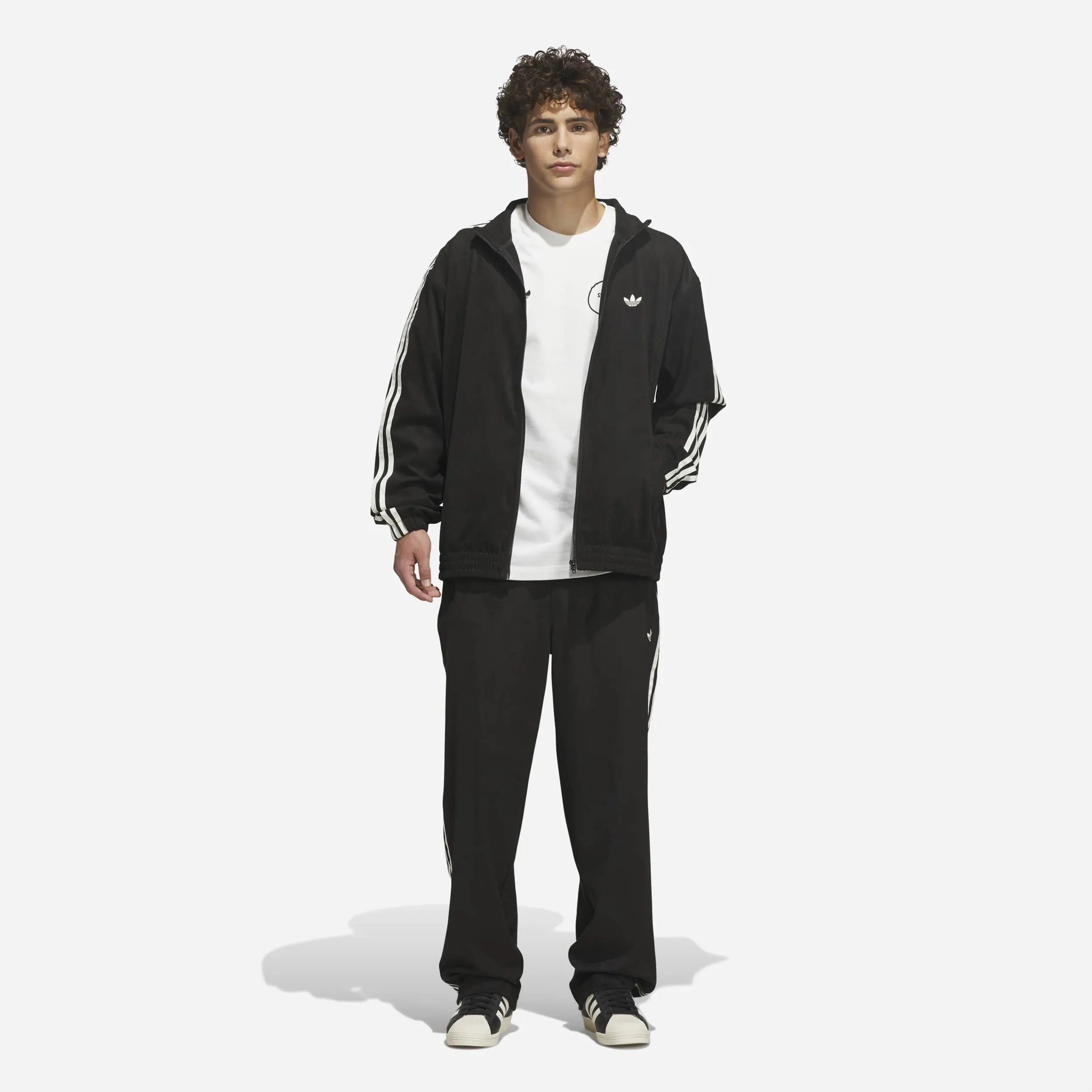 Pantalon de survêtement Adidas Skateboarding Vintage Superfire Black