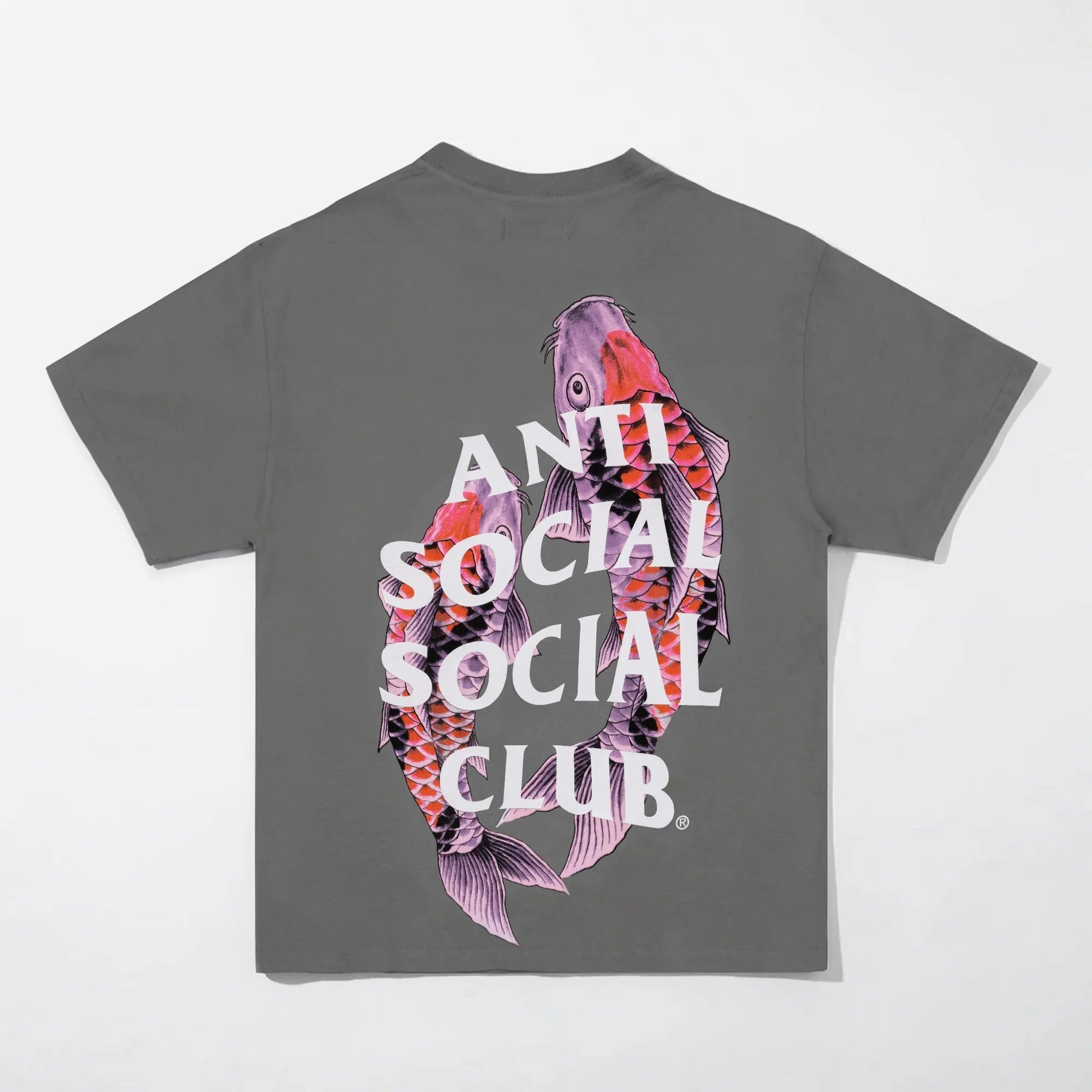 Anti Social Social Club Koi Tee Gray