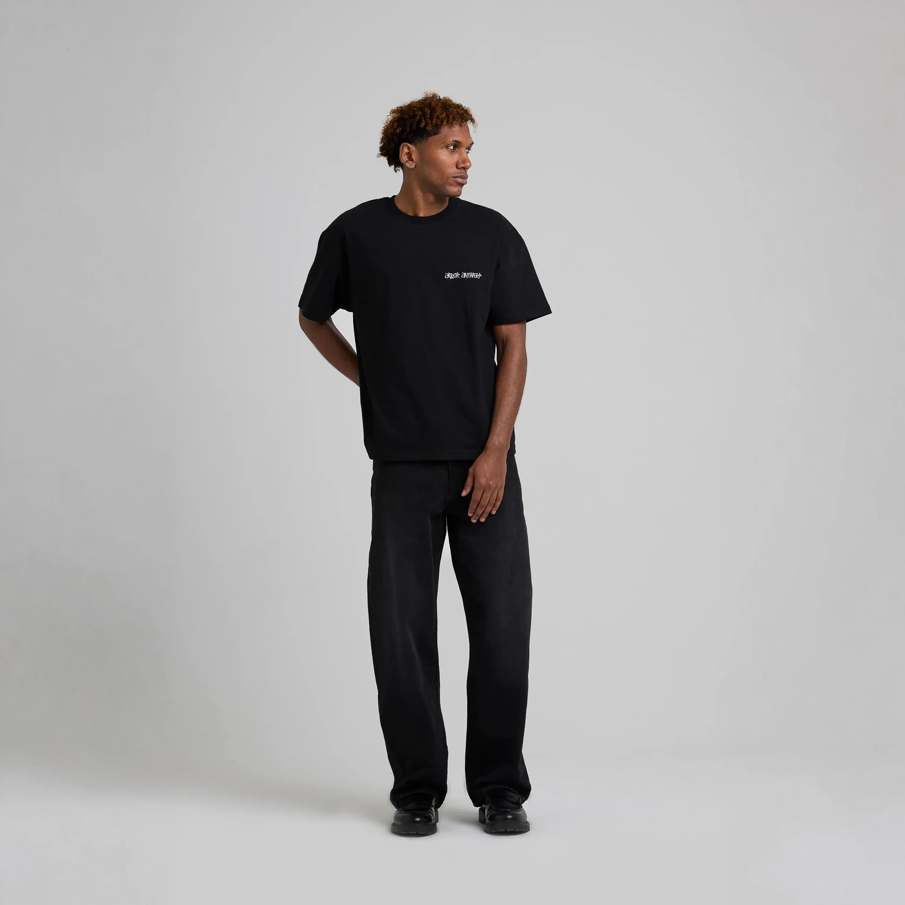 Arbor Antwerp Pixel Flower Tee Black