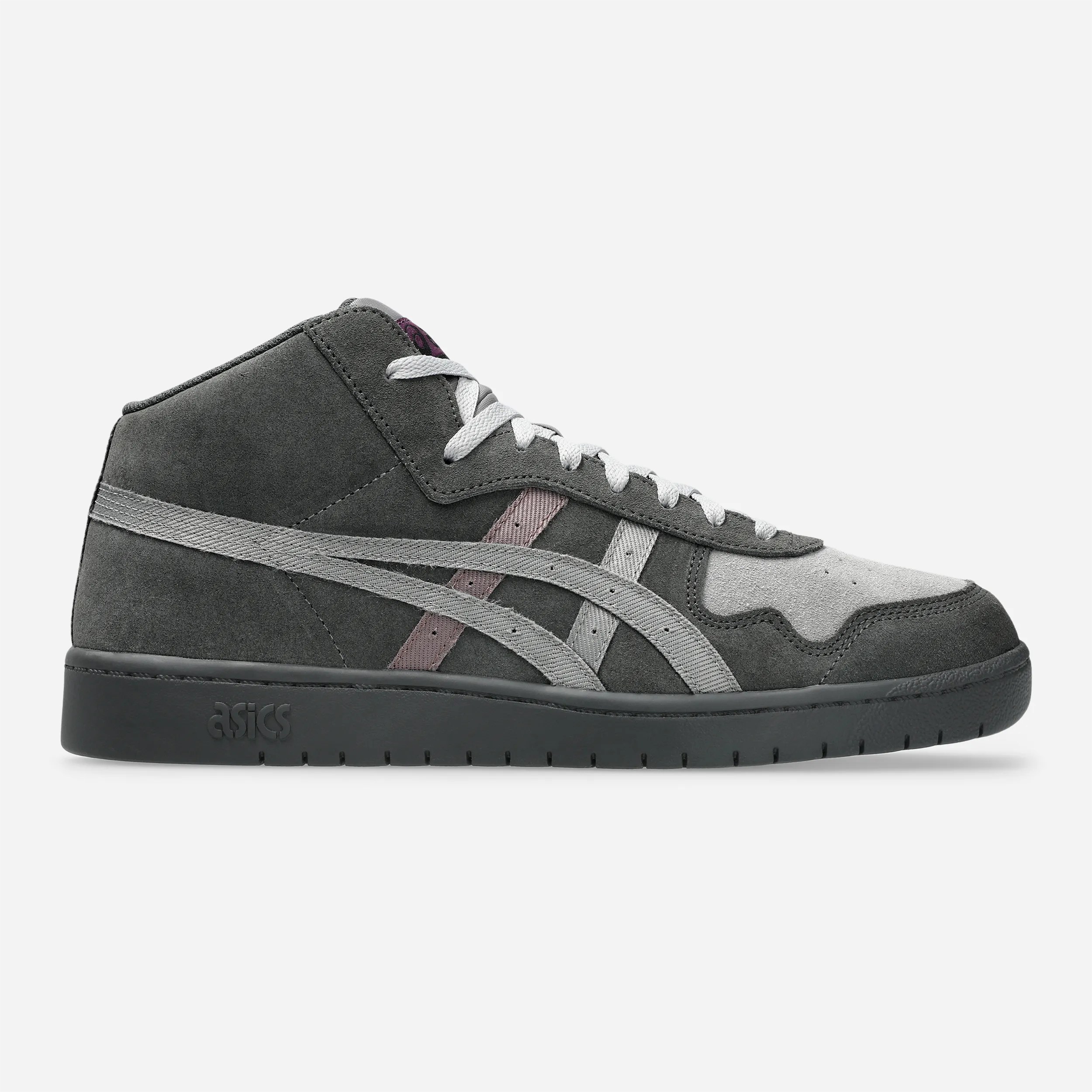 Chaussure Asics Skateboarding Japan Pro MT Graphite Gray édition limitée vue de côté.
