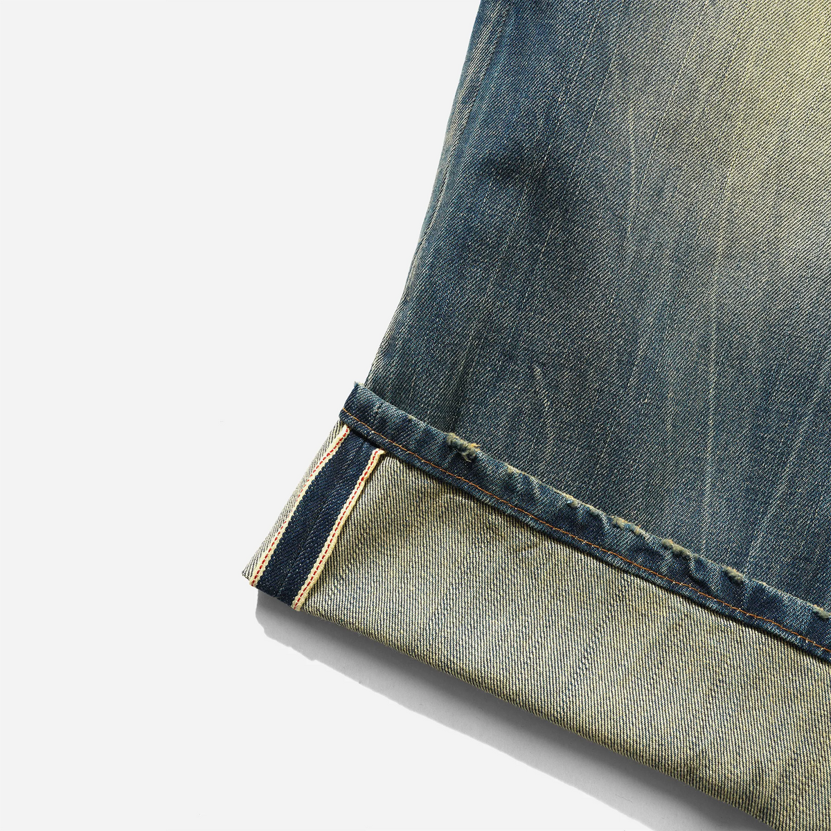 Jean Baggy Butter Goods Denim Distressed Selvedge