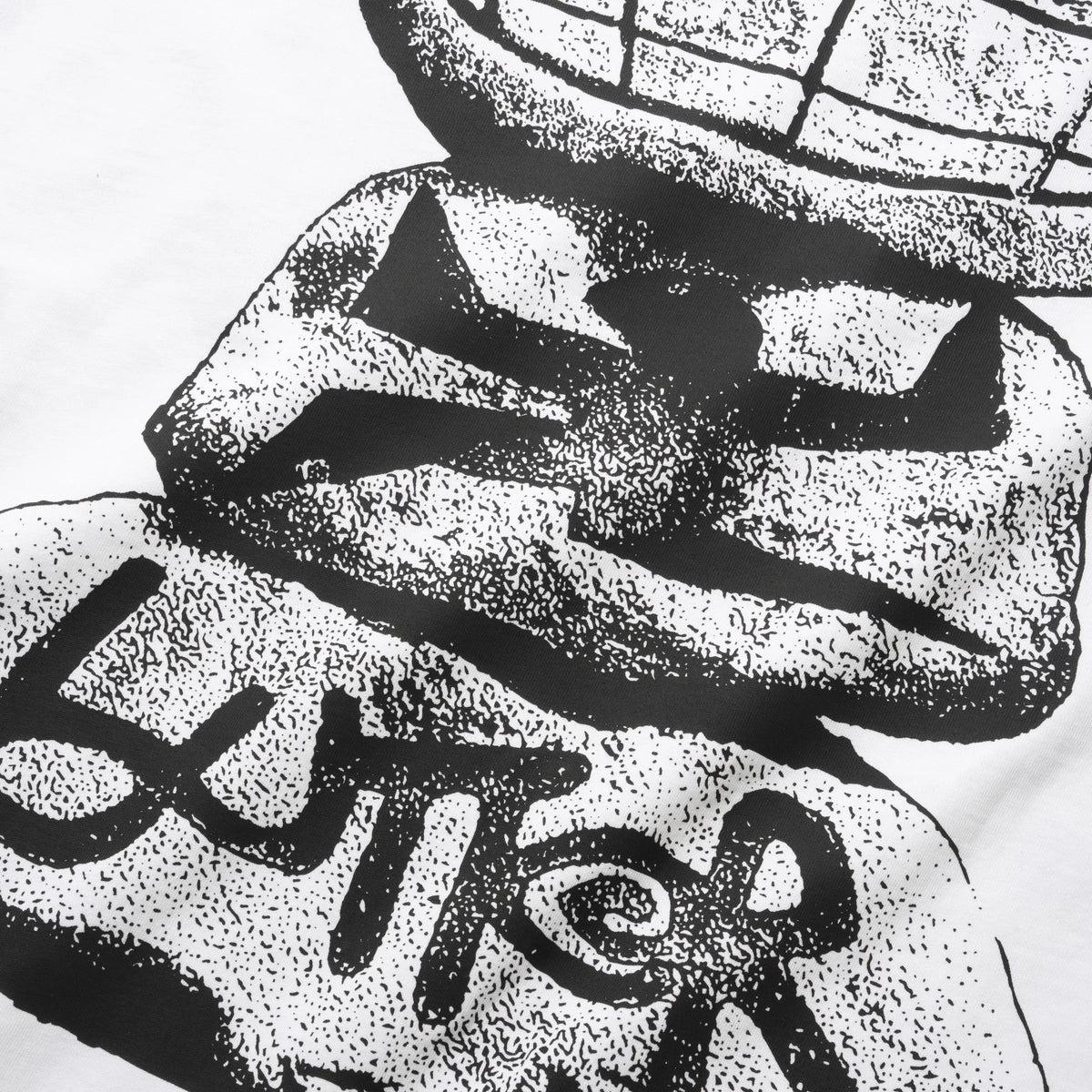 T-shirt Butter Goods Boulder Terrain Blanc