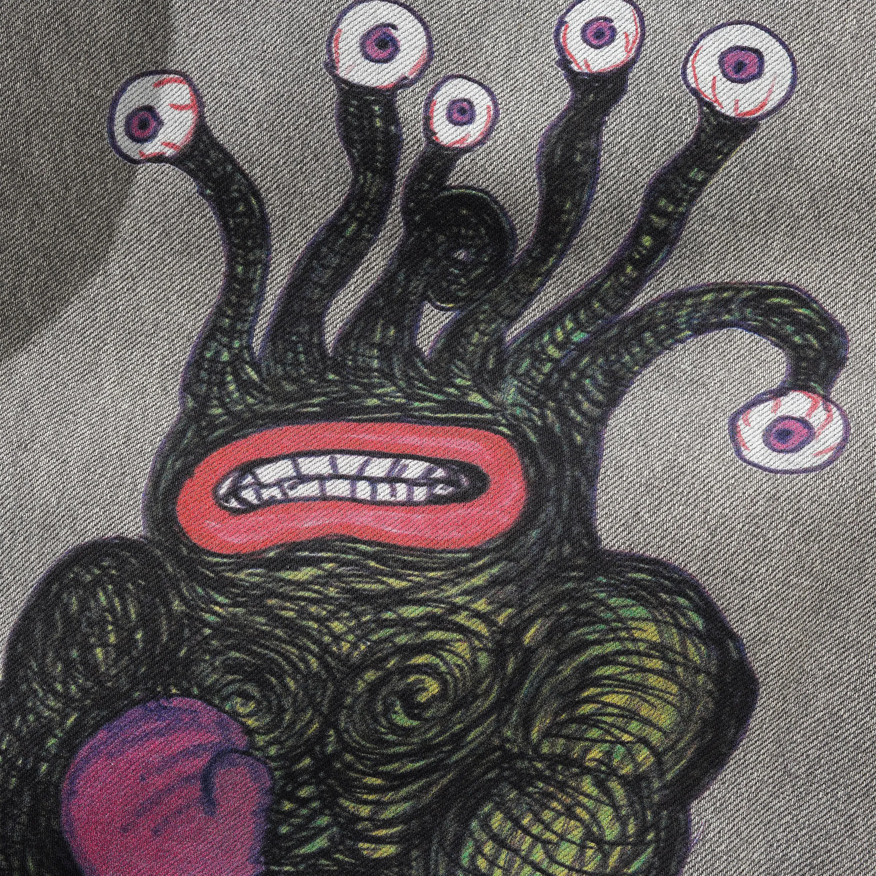 Butter Goods - Wide Cut Denim Jeans Tinted Black