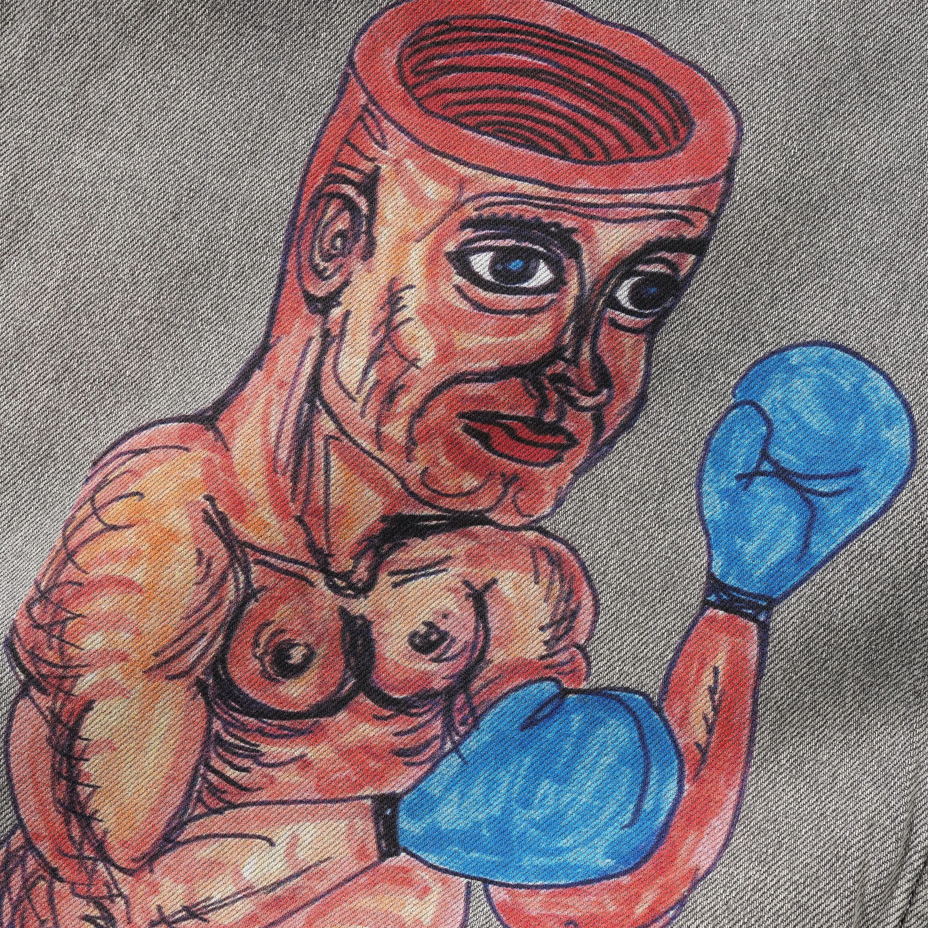 Butter Goods - Wide Cut Denim Jeans Tinted Black