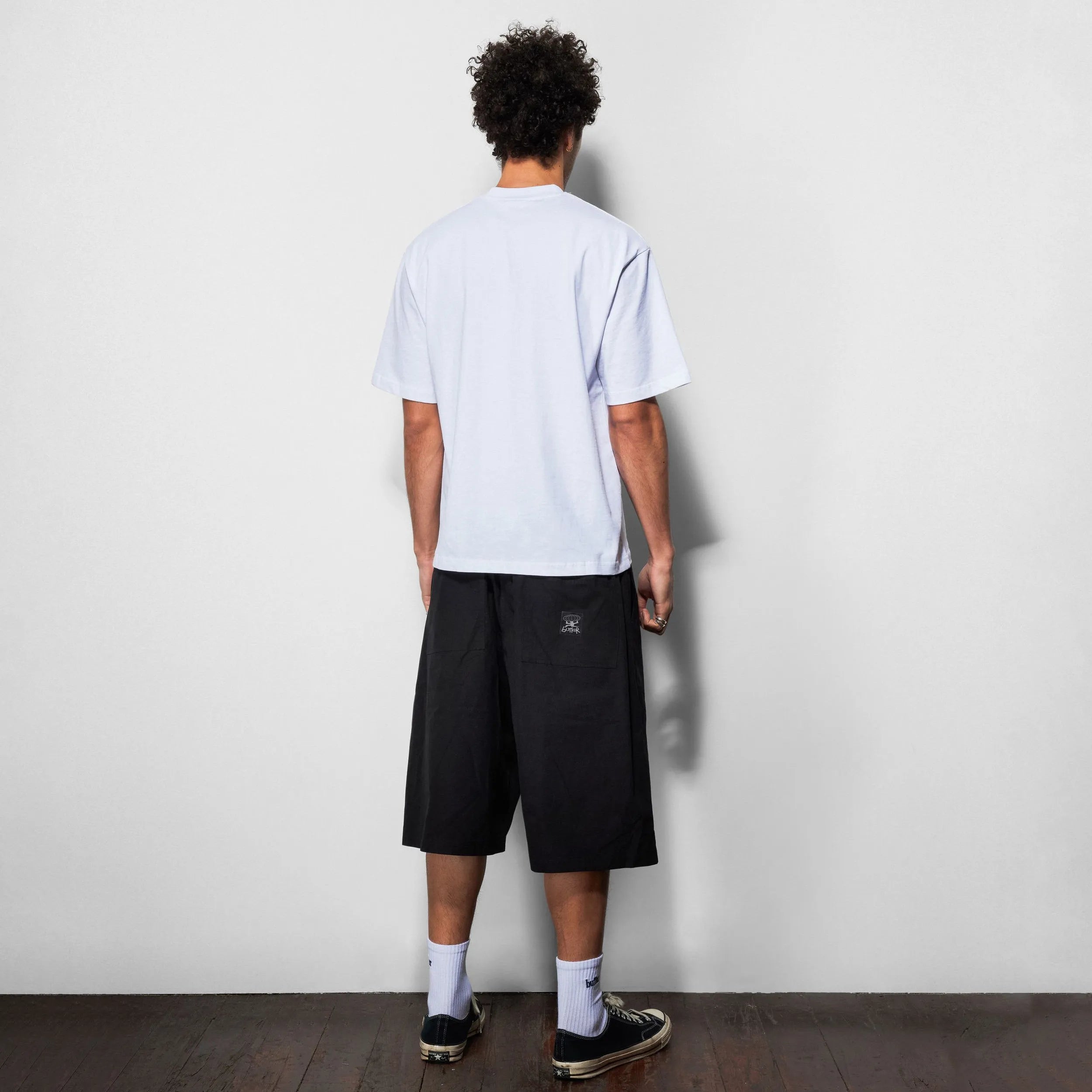 Short Loose Fit Butter Goods Black