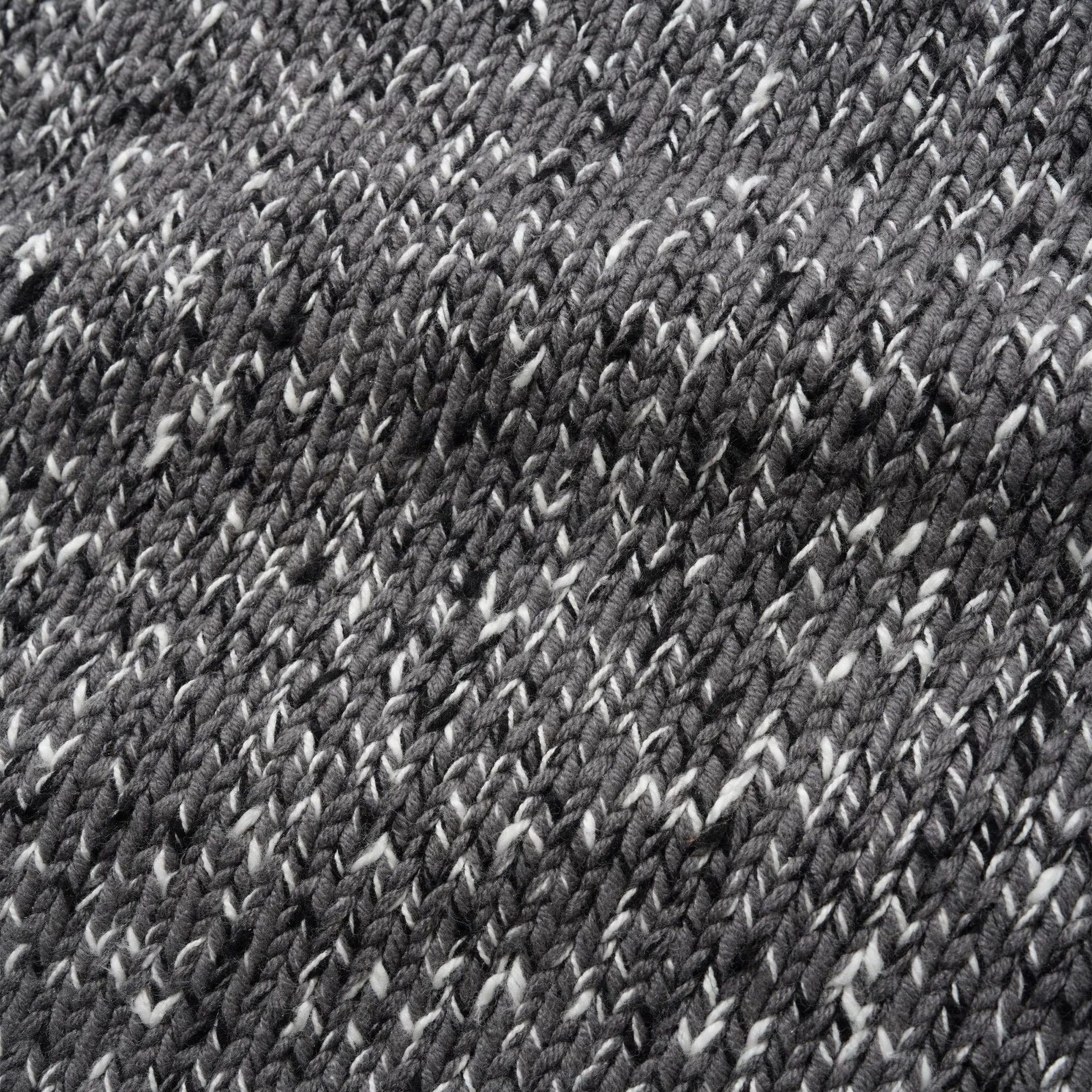 Butter Goods Speckle Knit Sweater Charcoal