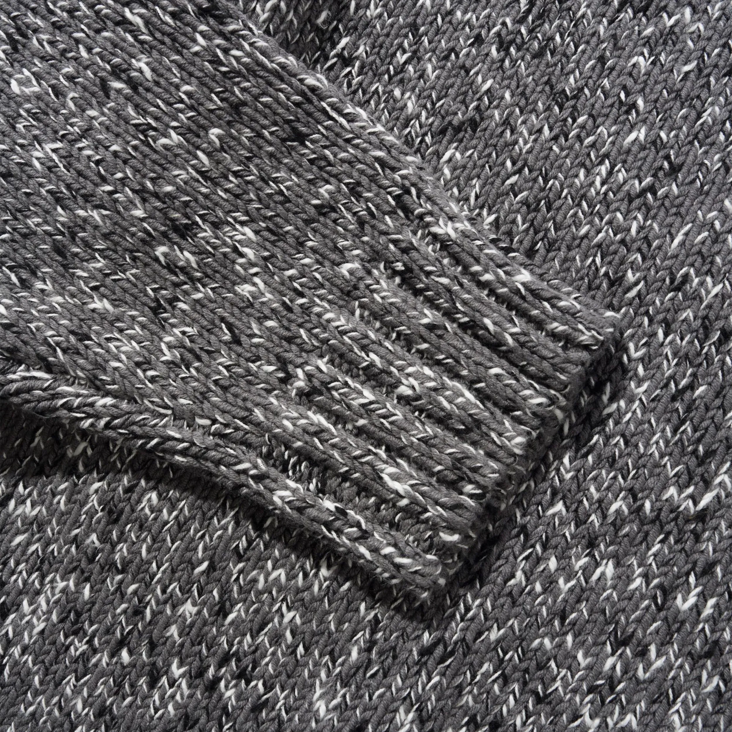 Butter Goods Speckle Knit Sweater Charcoal