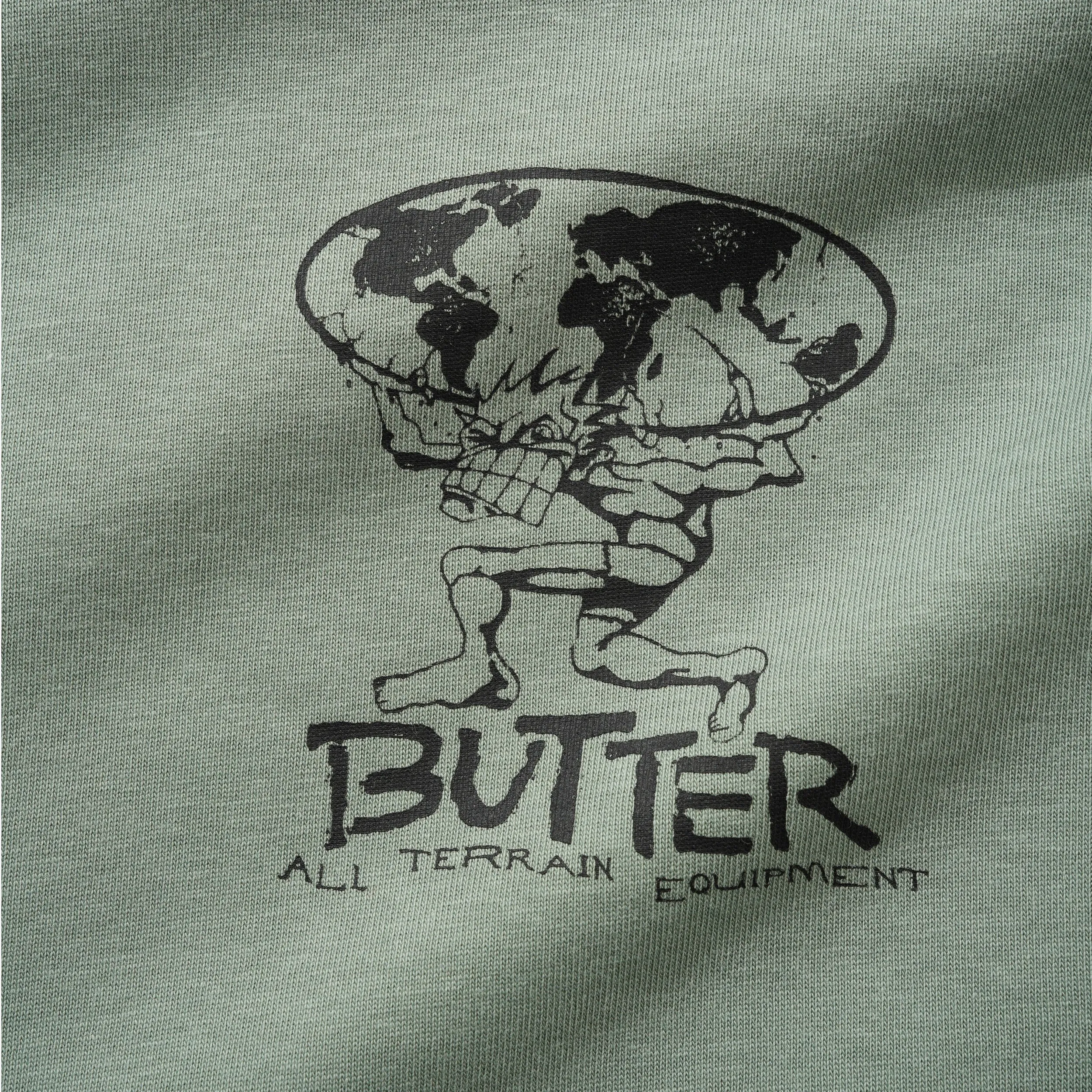 T-shirt Butter Goods Terrain Dull Mint