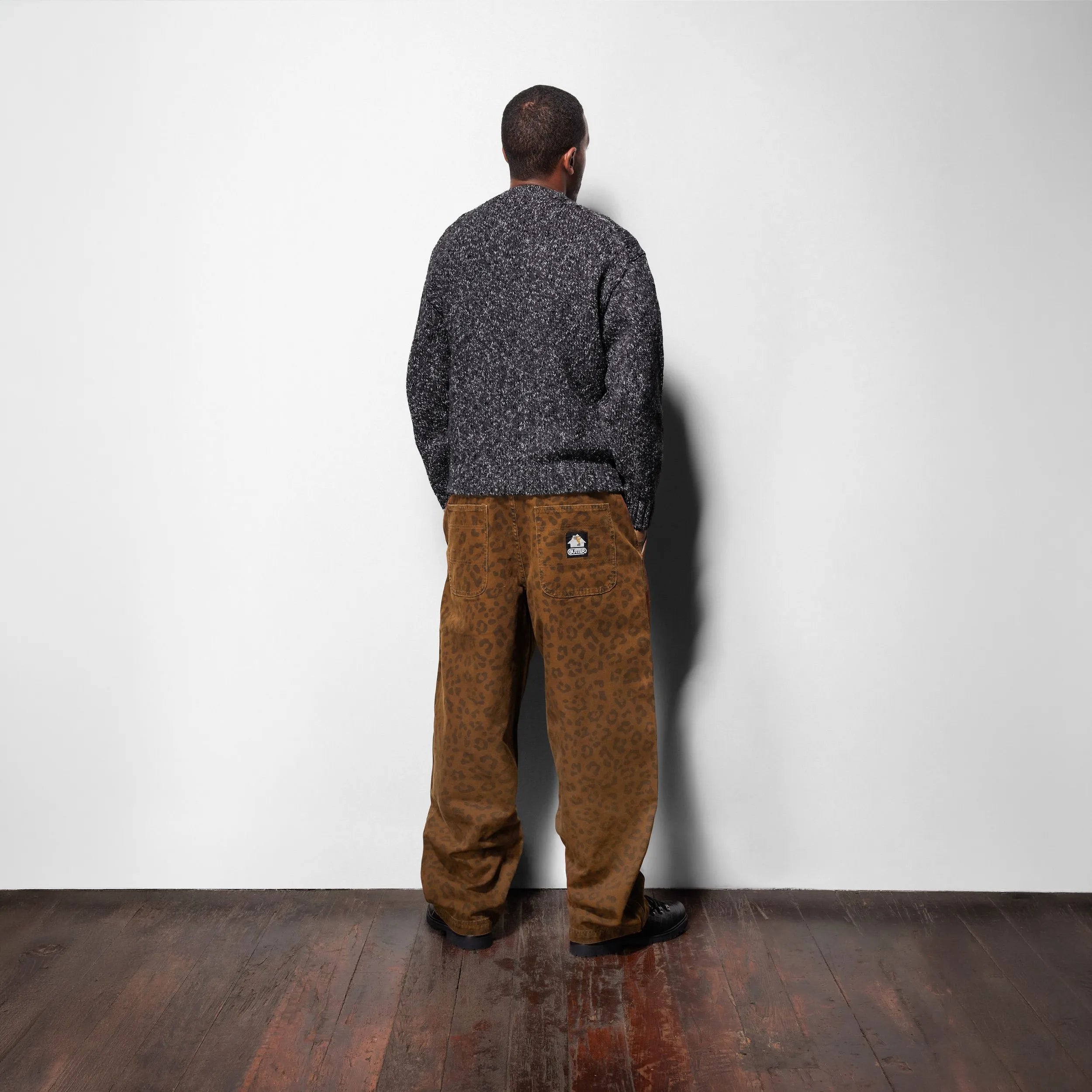 Pantalon Butter Goods Work Pants Leopard