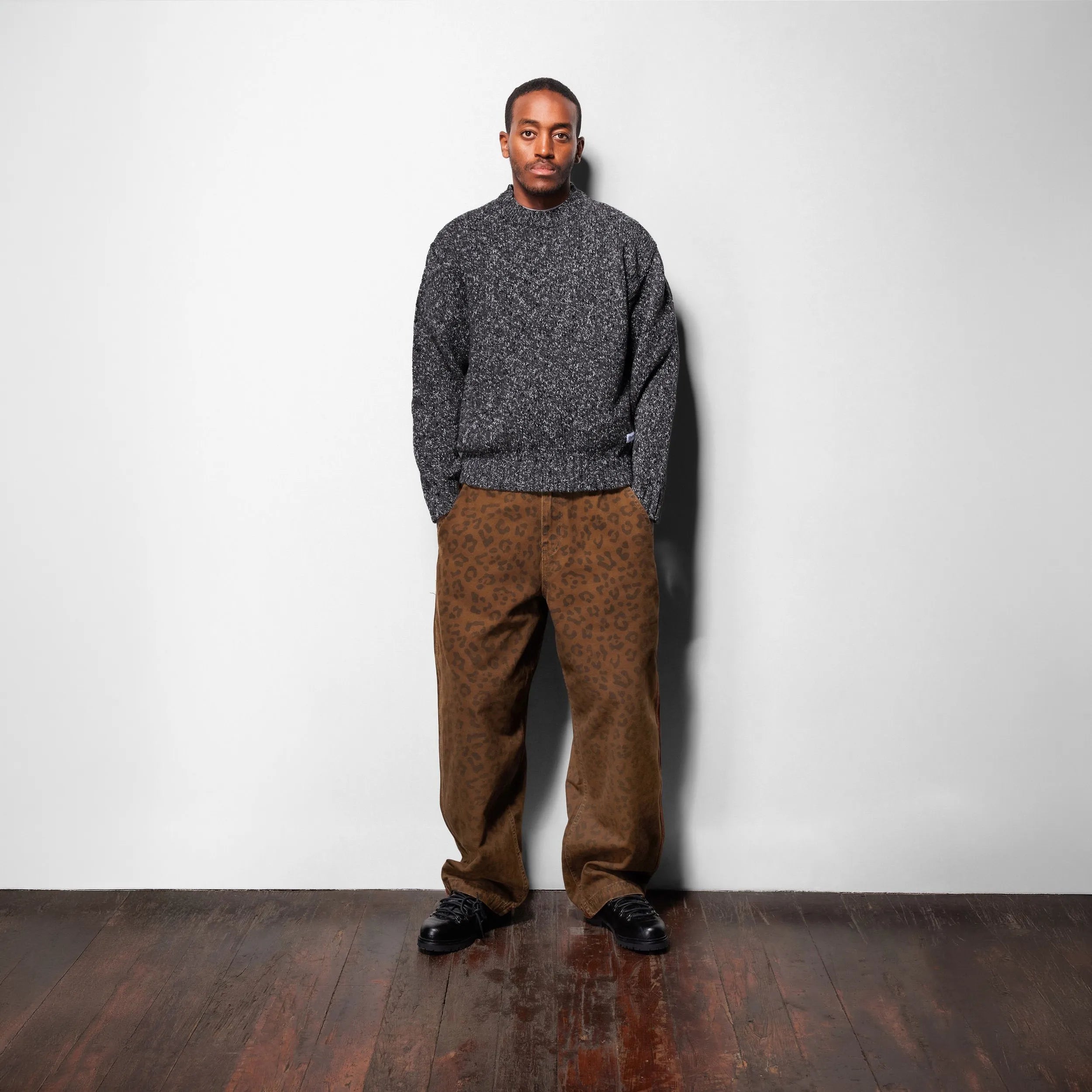 Pantalon Butter Goods Work Pants Leopard