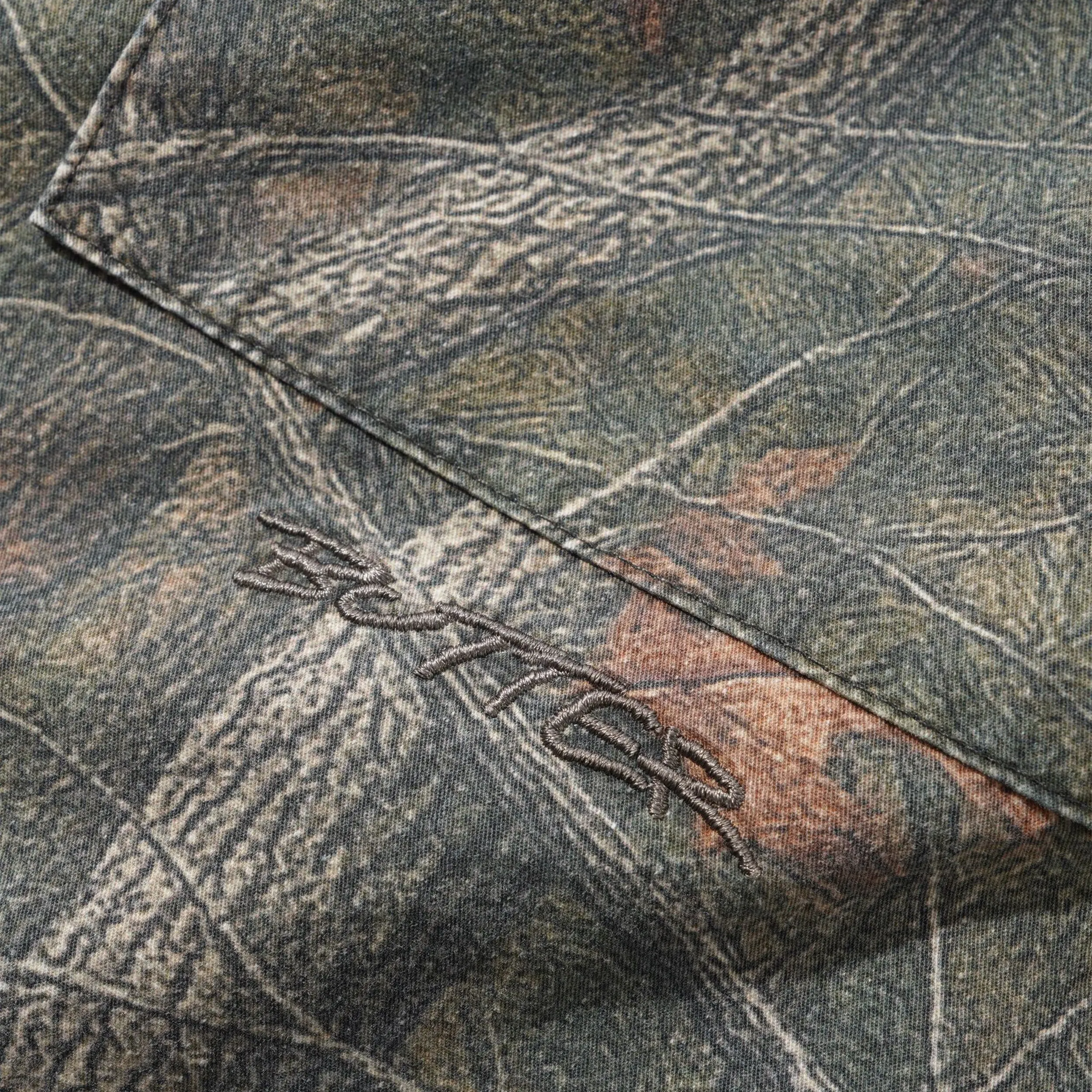 Butter Goods Yard Long Sleeve Shirt Forest Camo