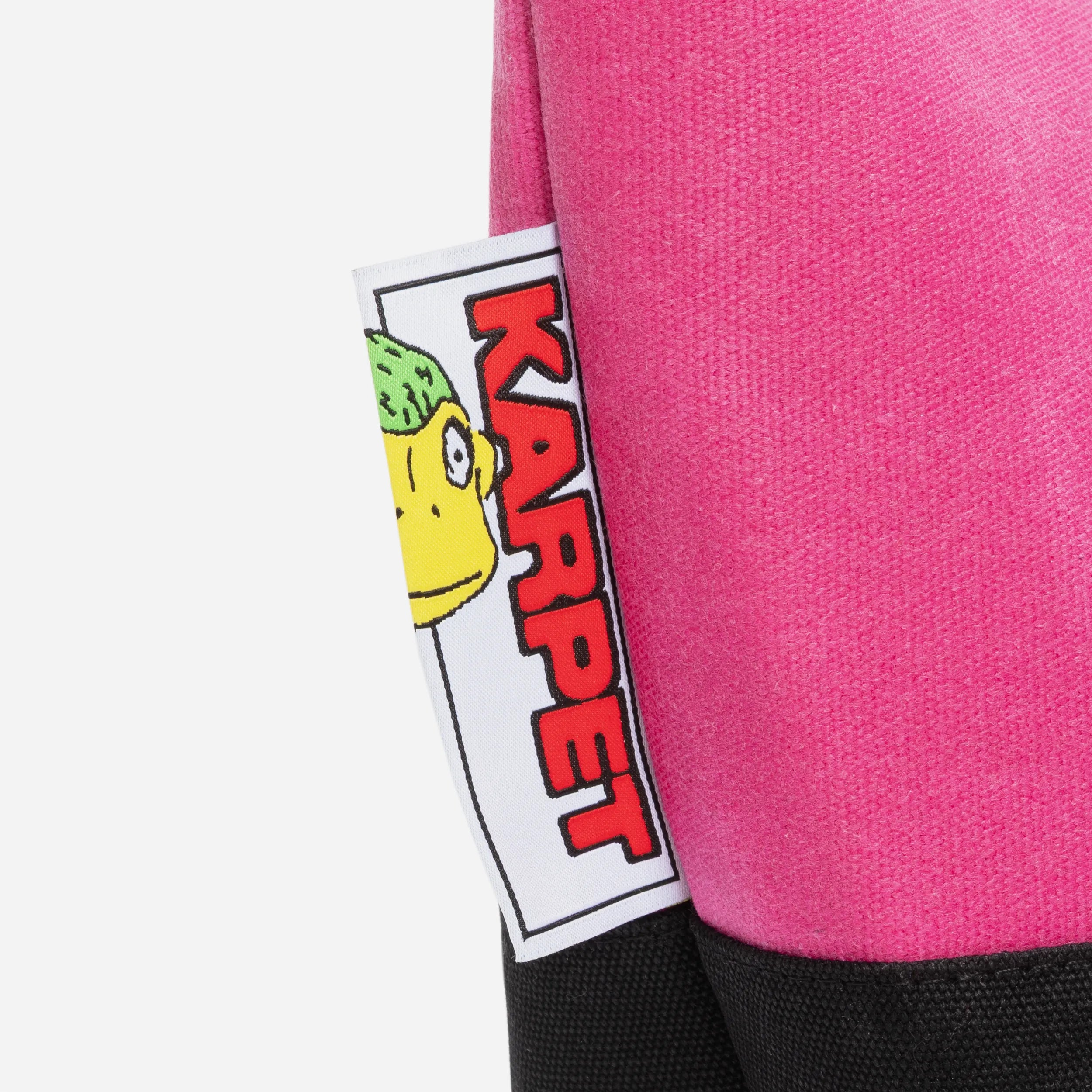 Tote Bag Carpet Company Varsity Pink Black