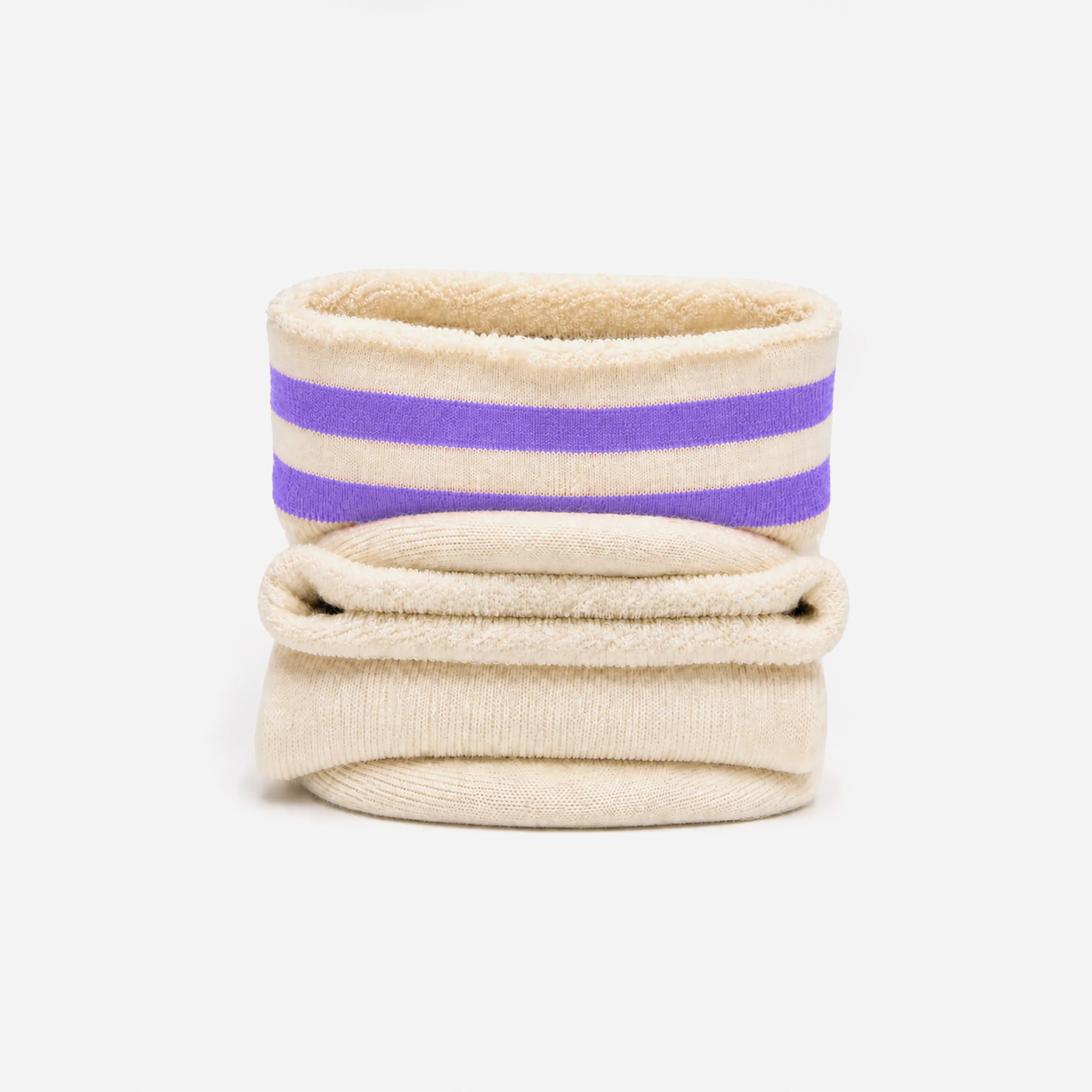 Chaussettes Gros Coton Violet