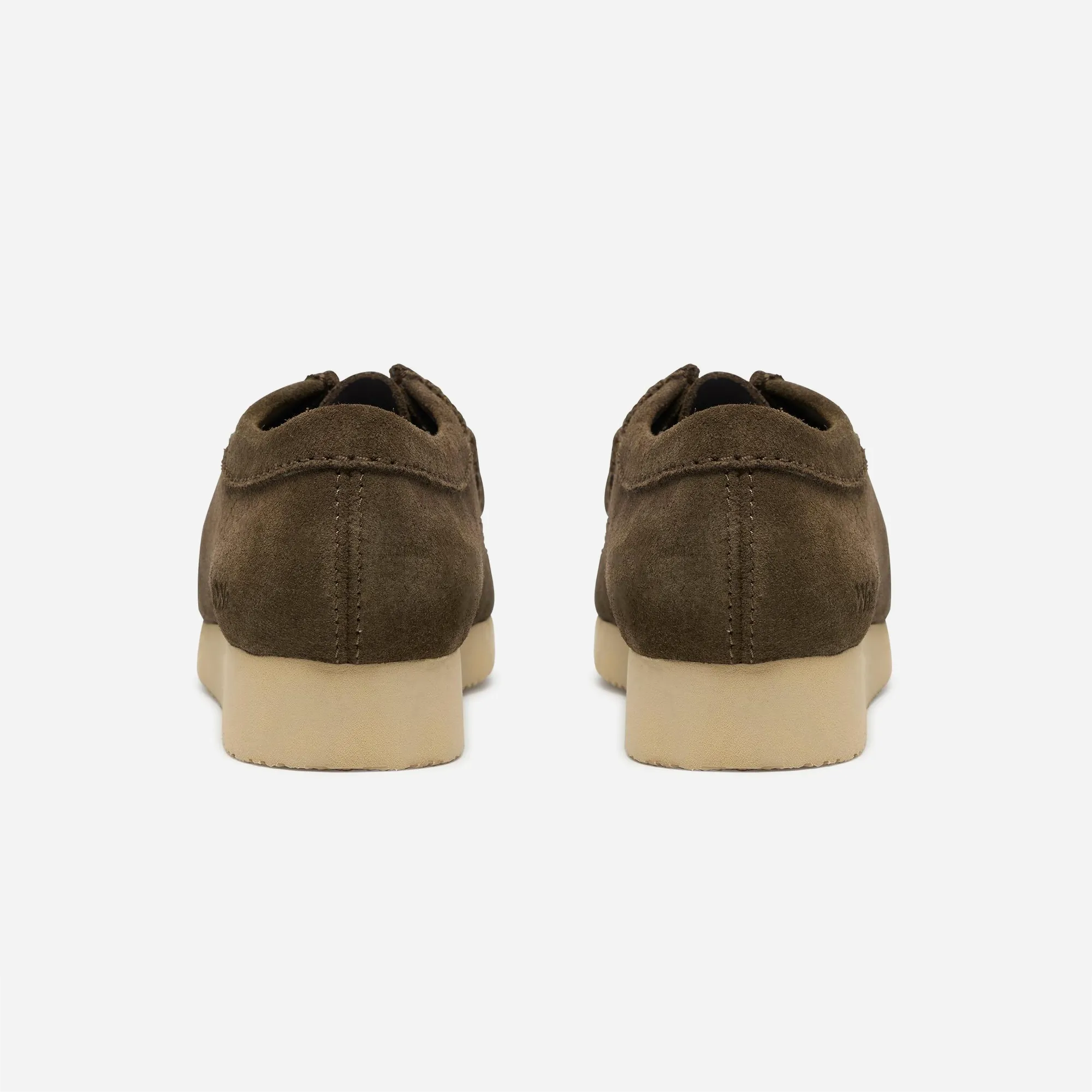 Clarks Originals Wallabee Lite Dark Olive Suede – Mocassin Femme