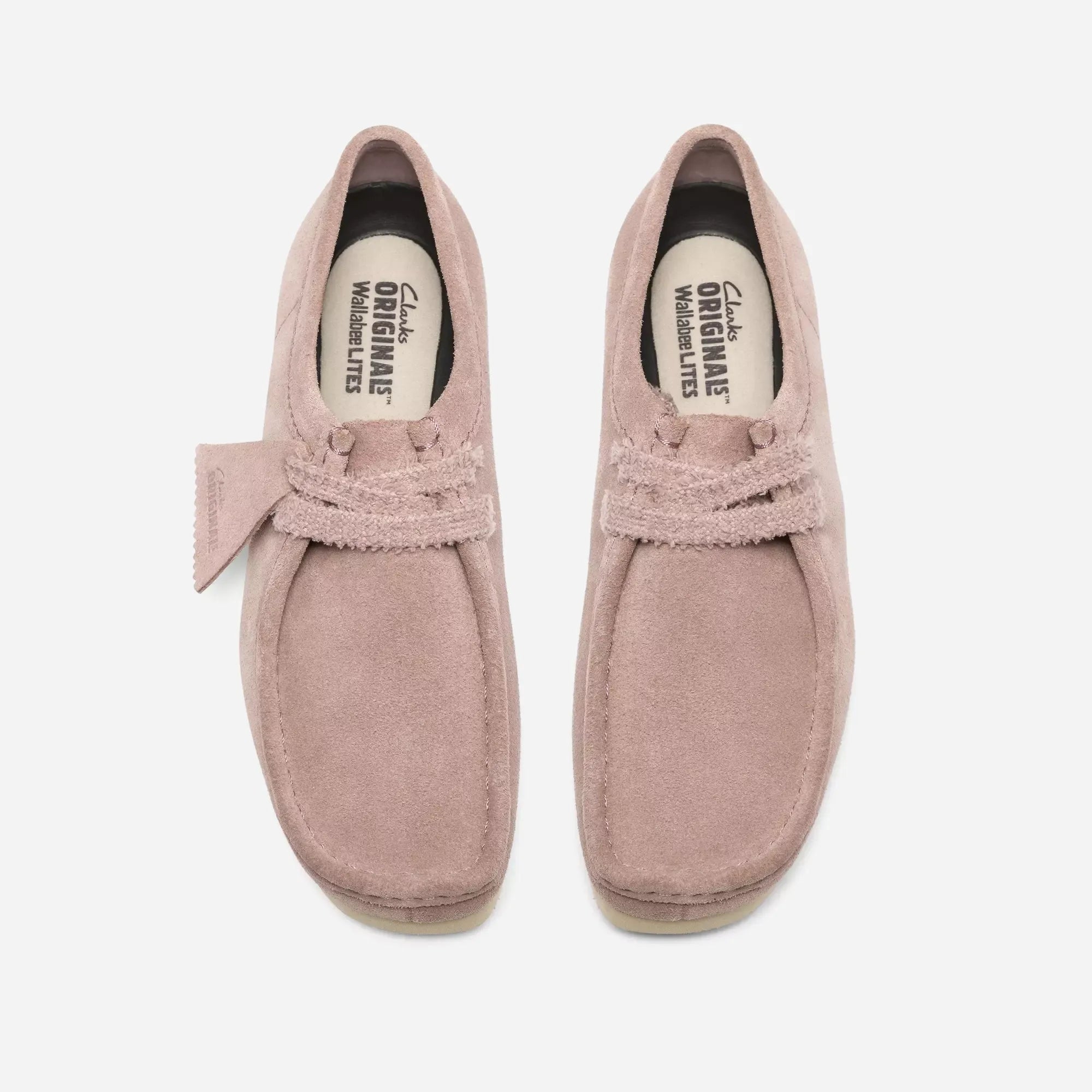 Clarks Originals Wallabee Lite Dusty Pink Suede – Mocassin Femme