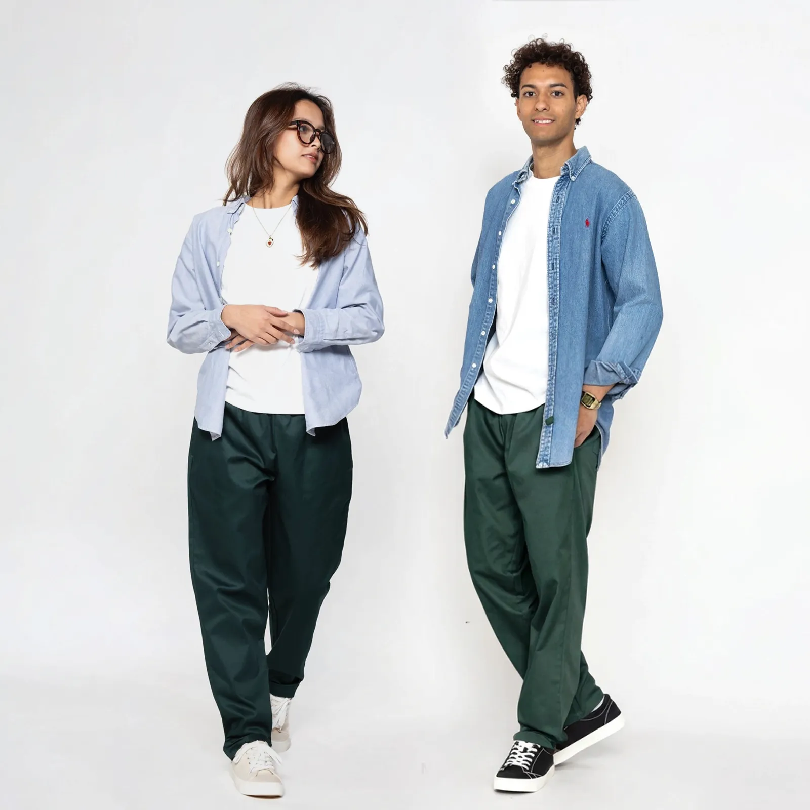 Pantalon Cookman Chef Pants Dark Green
