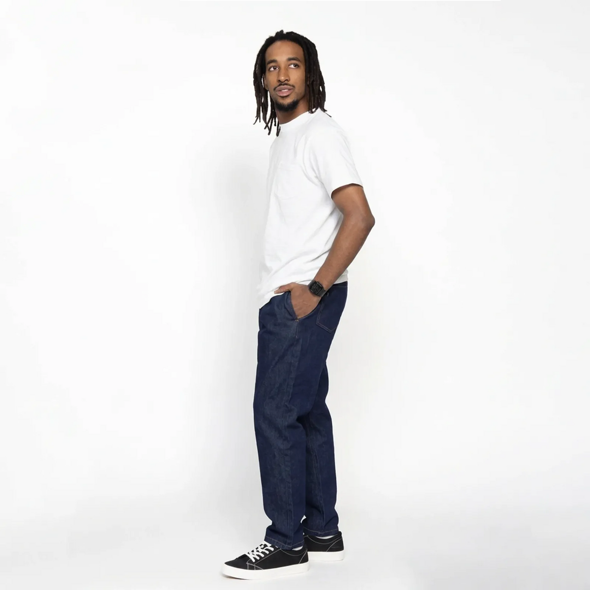 Pantalon Cookman Chef Pants Denim Navy