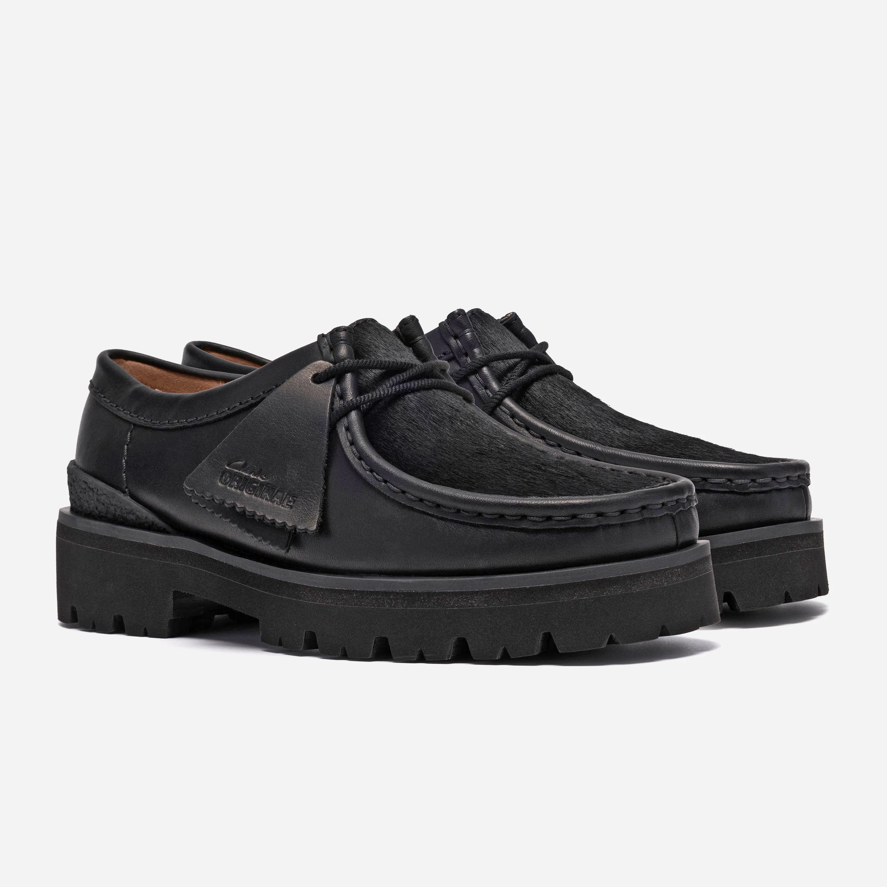 Chaussures Femme Clarks Originals Walla Yukoner - Black Combi