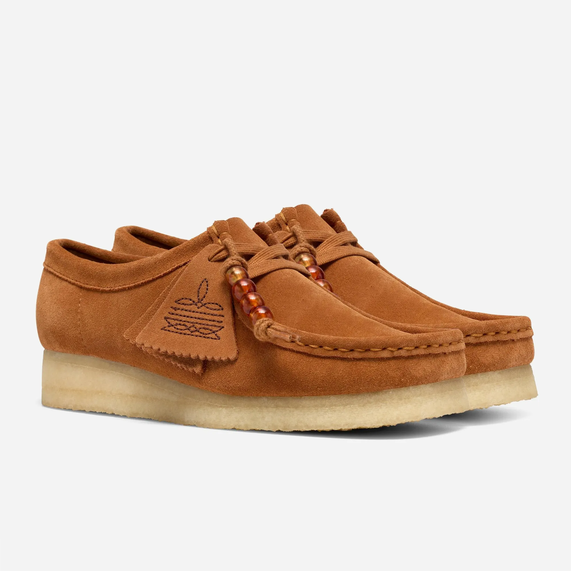 Clarks Originals Wallabee Femme Ginger Suede