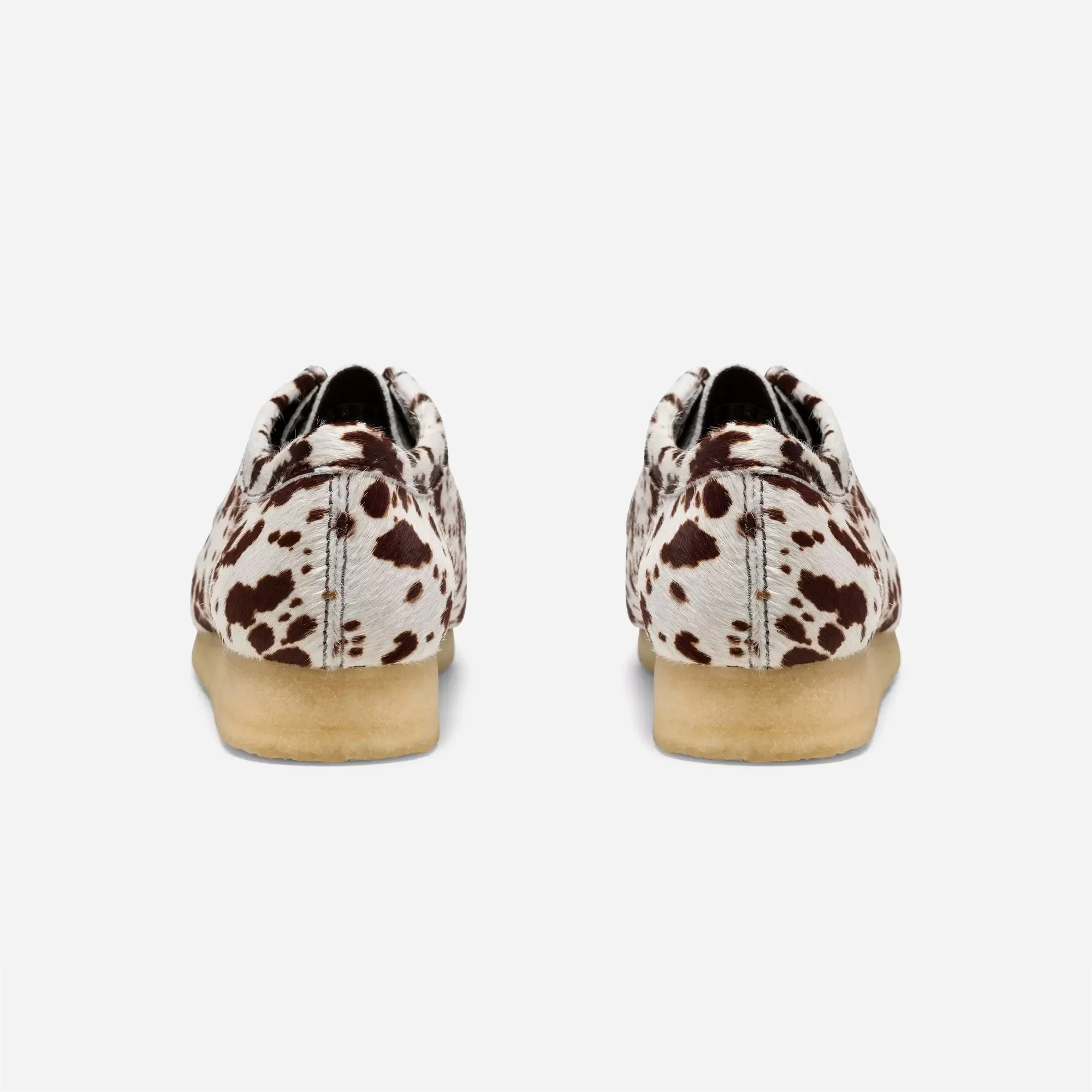 Clarks Originals x Blanche Yu Wallabee Women's Brown Cow Print