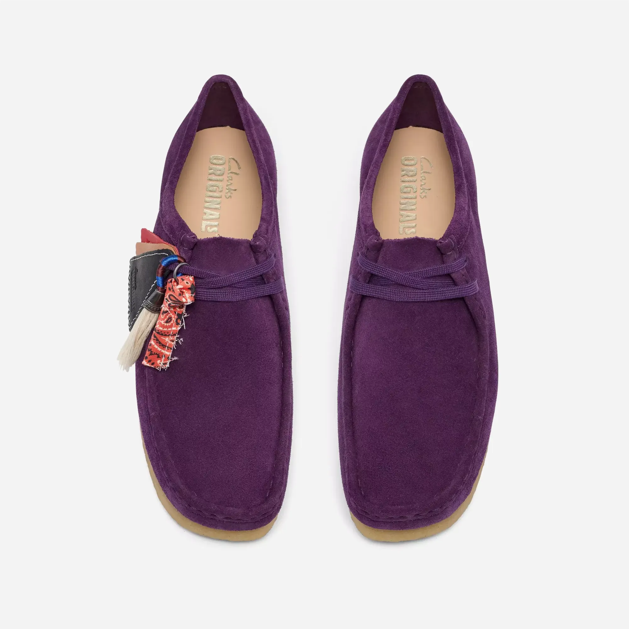 Clarks Originals x Blanche Yu Wallabee Femme Damson Suede