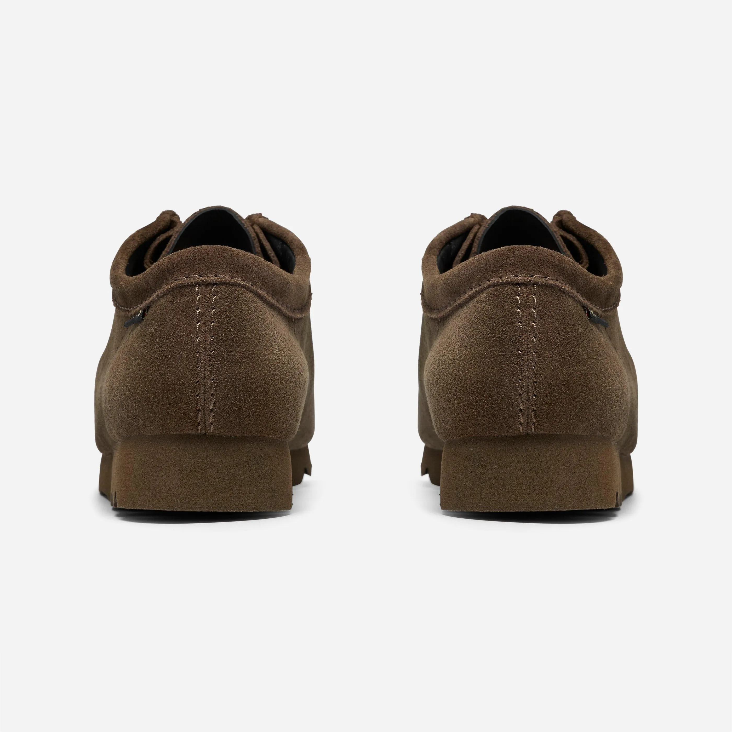 Chaussures Clarks Originals Wallabee GTX Daim Olive Foncé