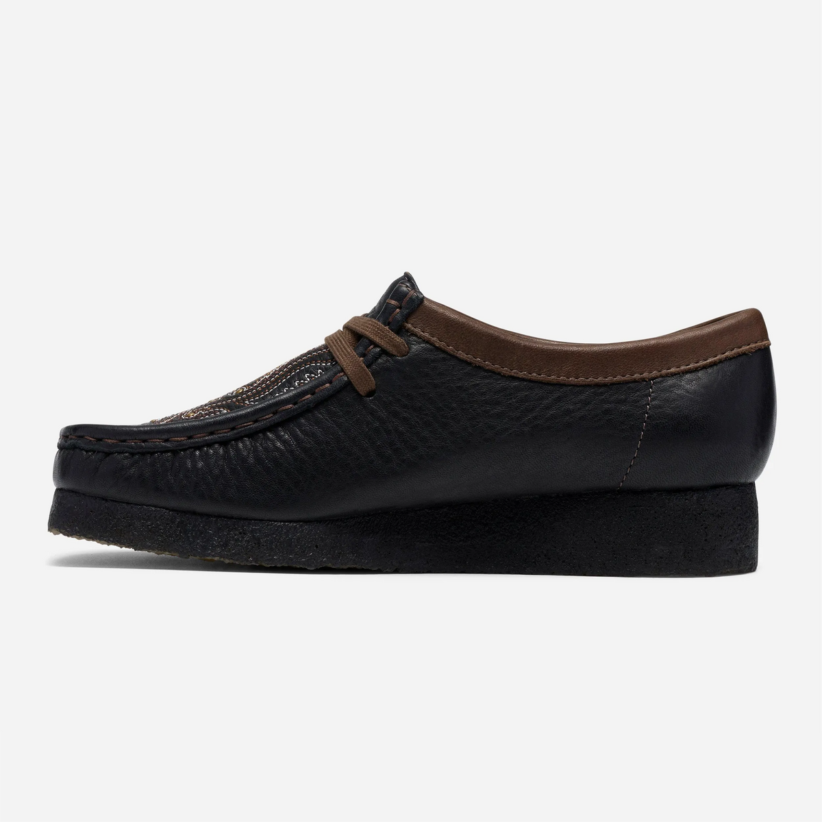 Chaussures Clarks Originals Wallabee Stitch Pack Black Interest