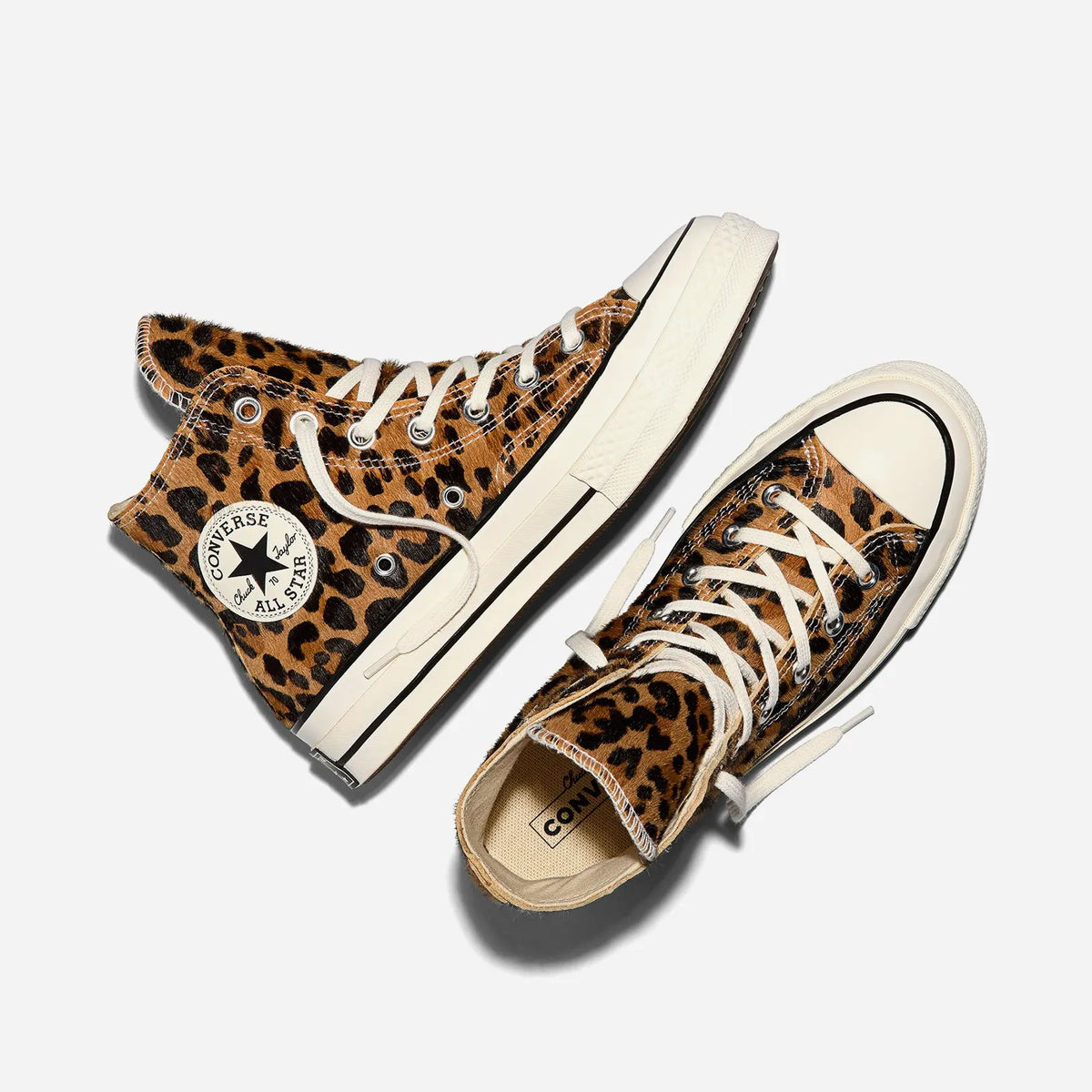 Converse Chuck Taylor 70 Hi Pony Hair Black Natural Ivory Egret