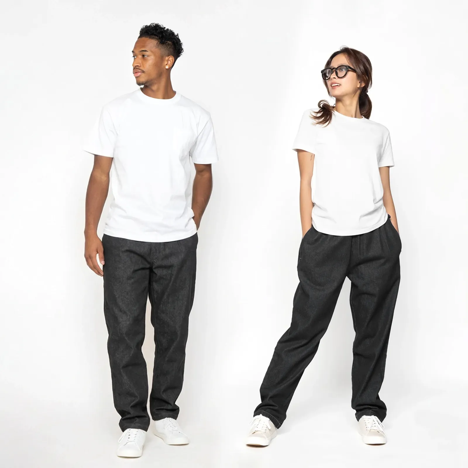 Cookman Chef Pants denim Black