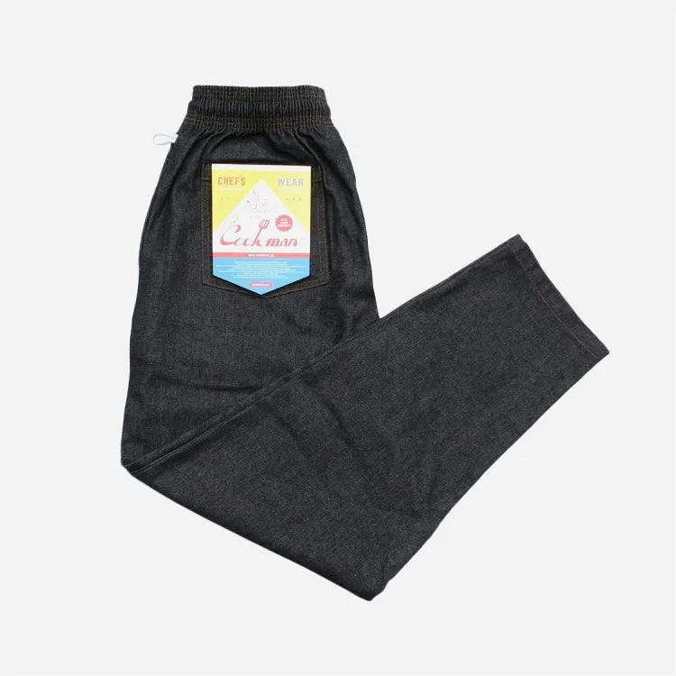 Cookman Chef Pants denim Black