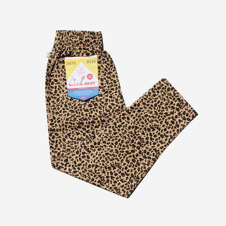 Pantalon Cookman Chef Pants Leopard
