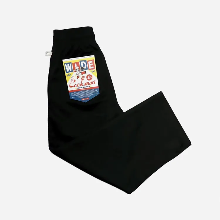 Pantalon Cookman Wide Chef Pants Black