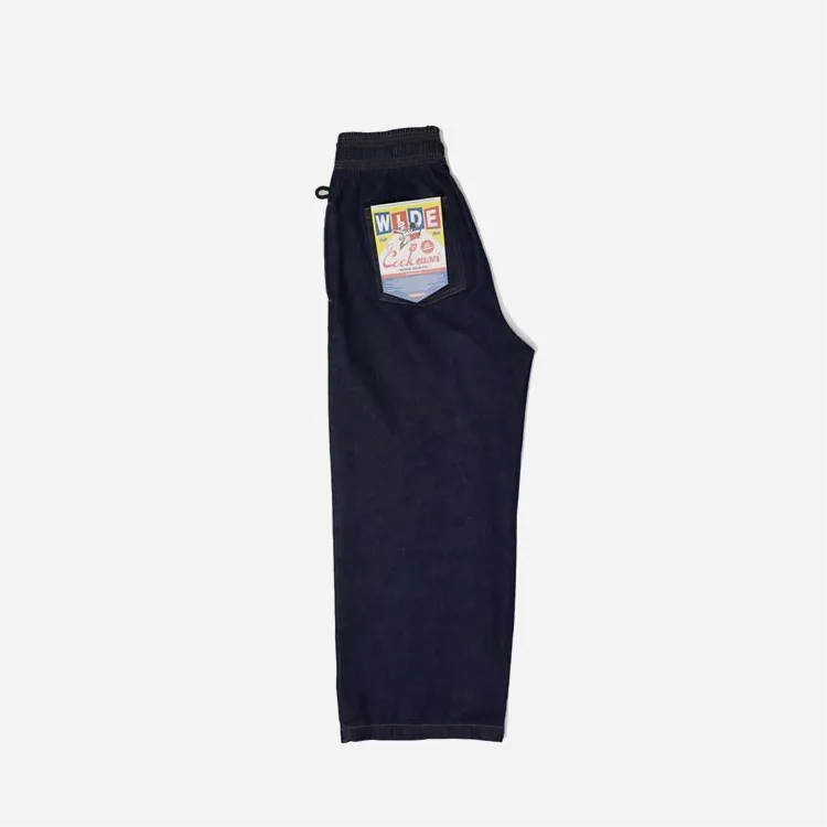 Pantalon Cookman Wide Chef Pants Denim Navy