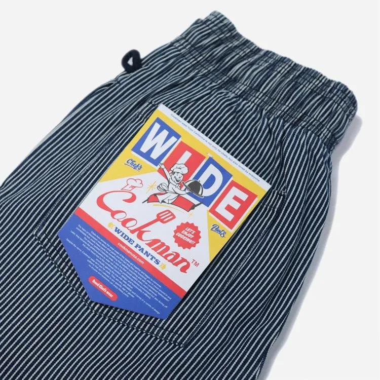 Pantalon Cookman Wide Chef Pants Hickory Navy